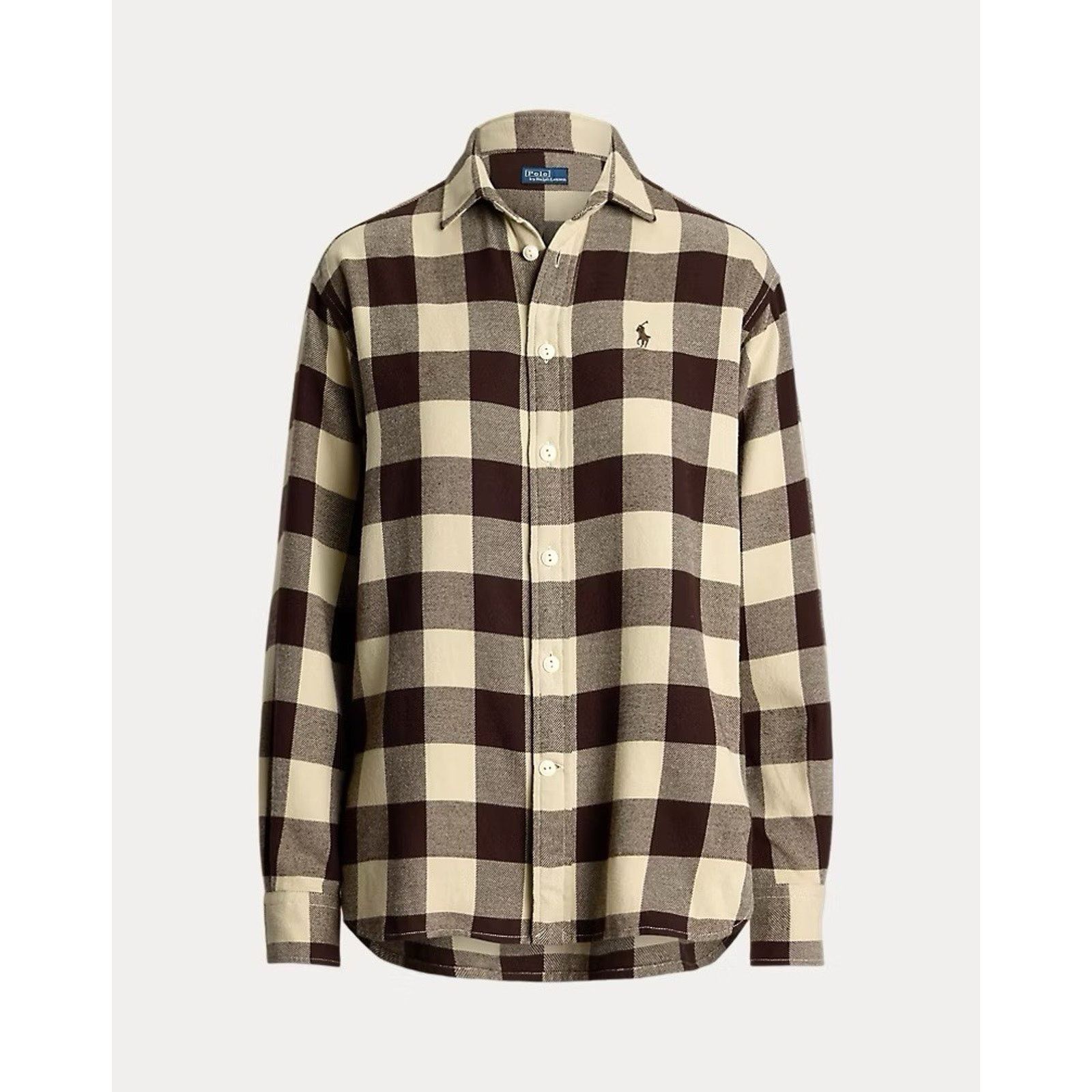 Polo Ralph Lauren NWT Polo Ralph Lauren Women Relaxed Fit Plaid Cotton Shirt M Size US M / EU 48-50 / 2 - 7 Thumbnail