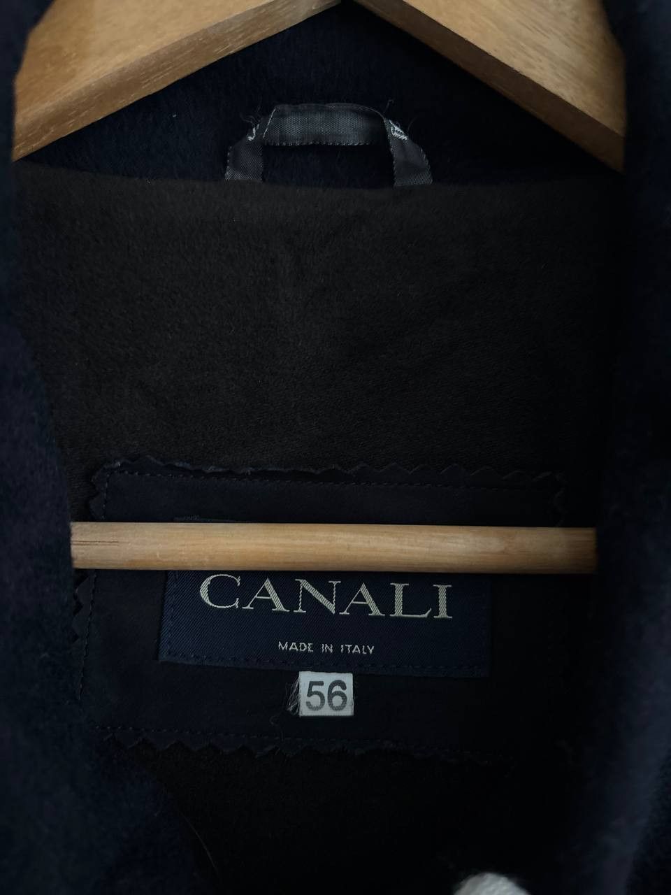 Canali Canali Wool Mens Coat Dark Blue Made In Italy size 56 Size US XL / EU 56 / 4 - 9 Thumbnail