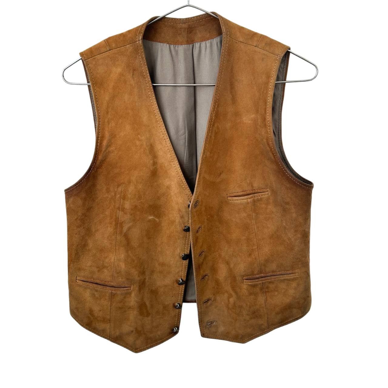 Leather Leather vest #299 Size US M / EU 48-50 / 2 - 1 Preview
