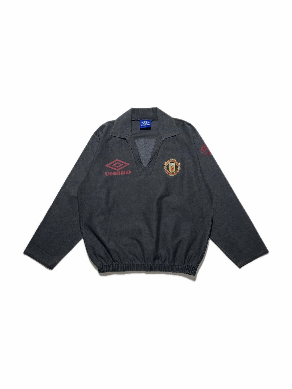Umbro 1992/93 Manchester United Umbro Vintage Training Drill Top Size US M / EU 48-50 / 2 - 1 Thumbnail