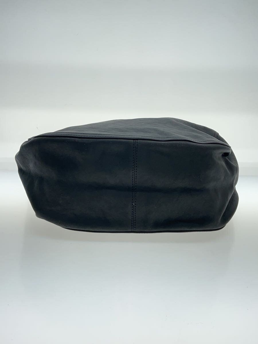 Taiga Takahashi Black Leather Newsboy Bag Size ONE SIZE - 4 Thumbnail