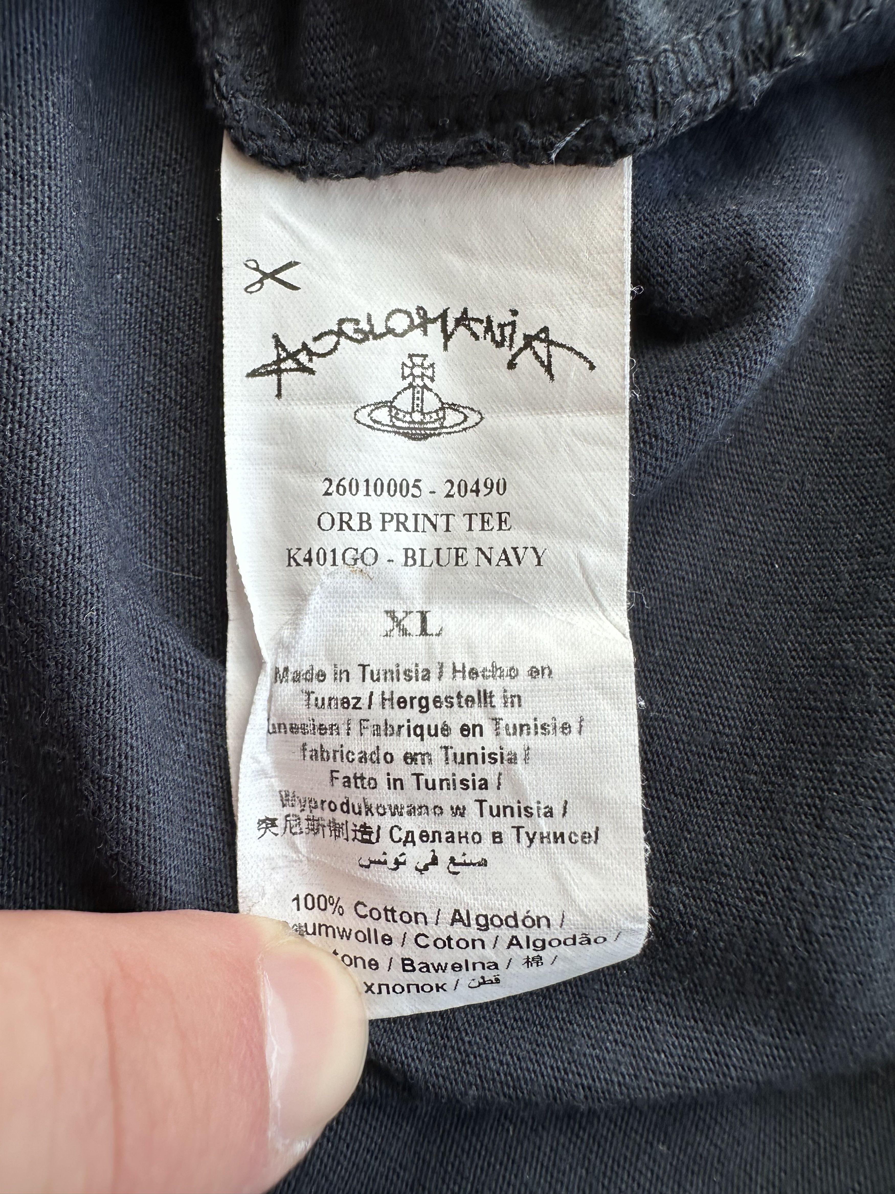 Vivienne Westwood Vivienne Westwood T shirt Size US XL / EU 56 / 4 - 5 Thumbnail