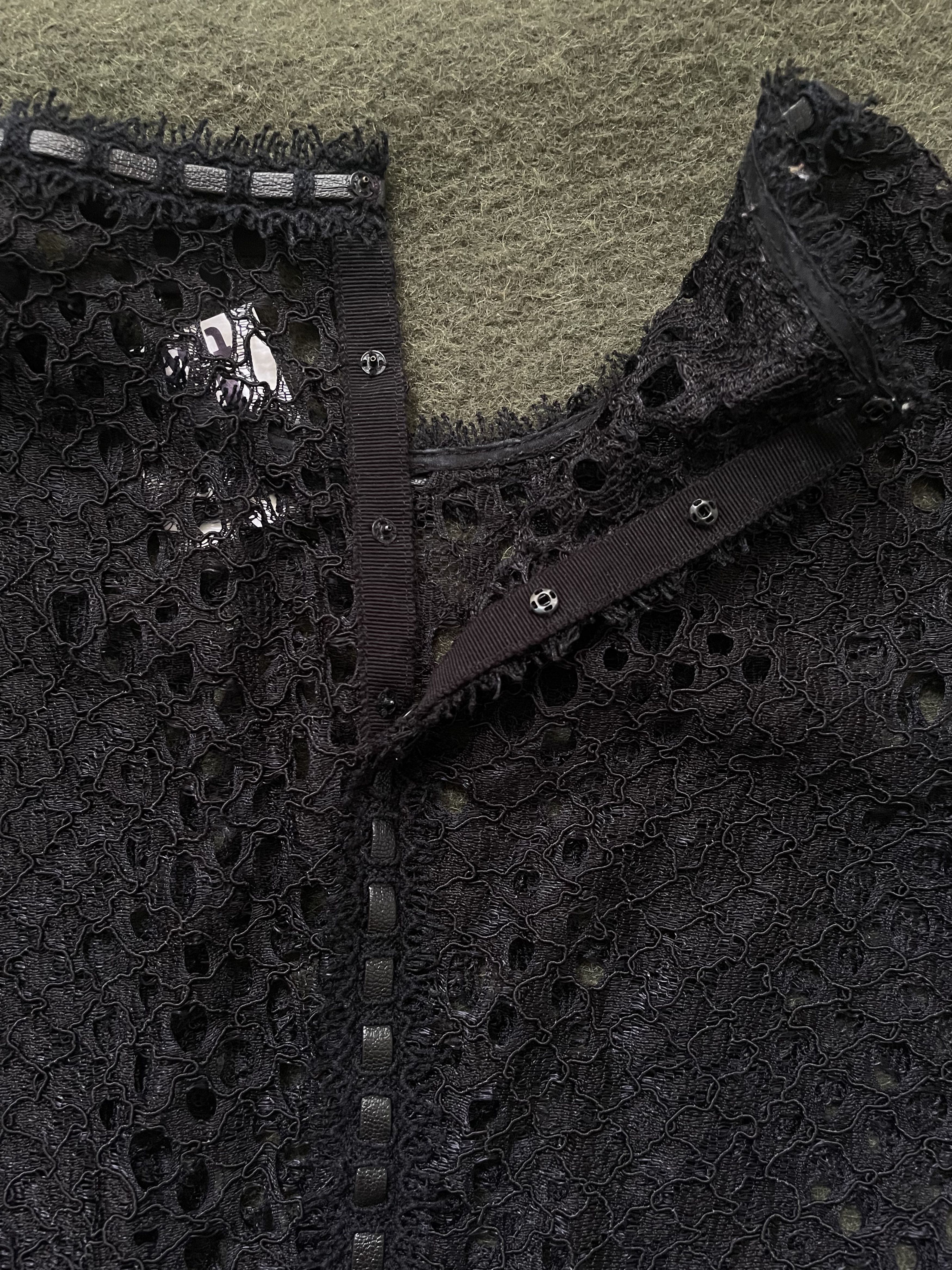 Alexander Wang Lace Mesh Longsleeve Top Size M / US 6-8 / IT 42-44 - 8 Thumbnail