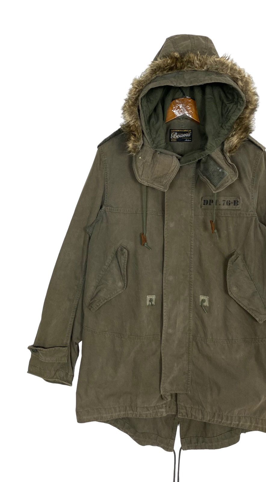 Beams Plus Rare‼️ Beams Fishtail Hoodie Fur Parka Size US M / EU 48-50 / 2 - 2 Thumbnail