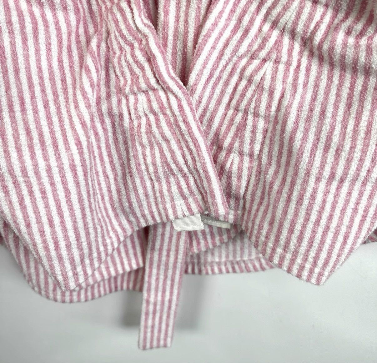 Chanel Chanel Pink & White Striped Jacket, Sleeves Adjustable K12 Size XS / US 0-2 / IT 36-38 - 5 Thumbnail