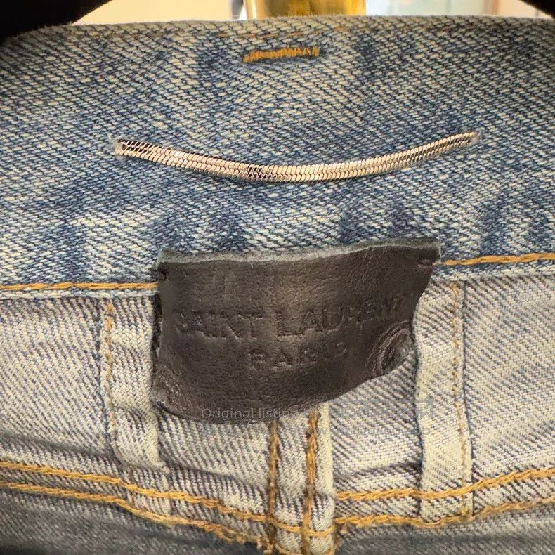 Saint Laurent Paris Saint Laurent Paris Jeans Size US 29 - 2 Thumbnail