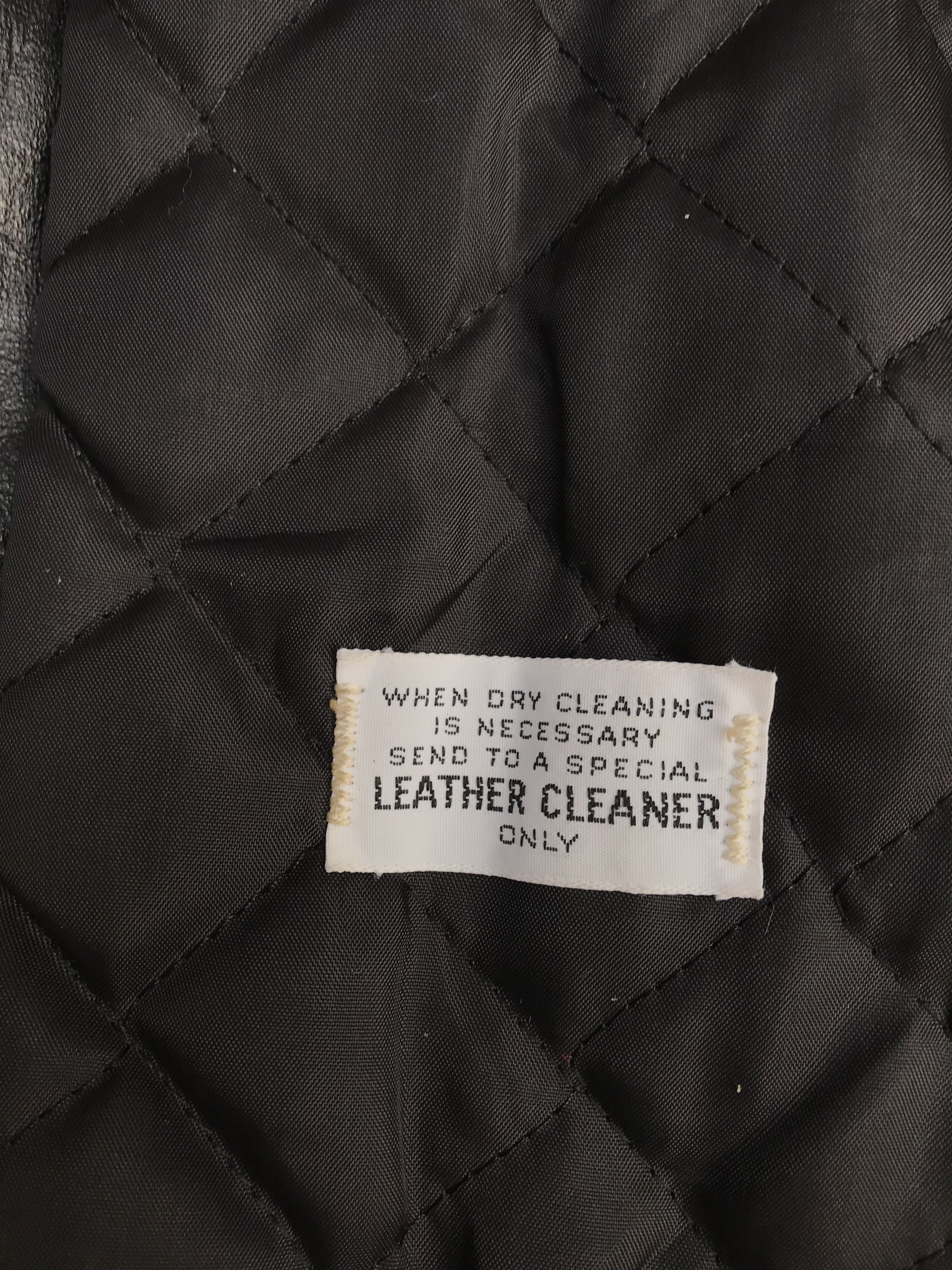 Harley Davidson AMF HARLEY DAVIDSON USA POLICE LEATHER BIKER JACKET Size US L / EU 52-54 / 3 - 14 Thumbnail