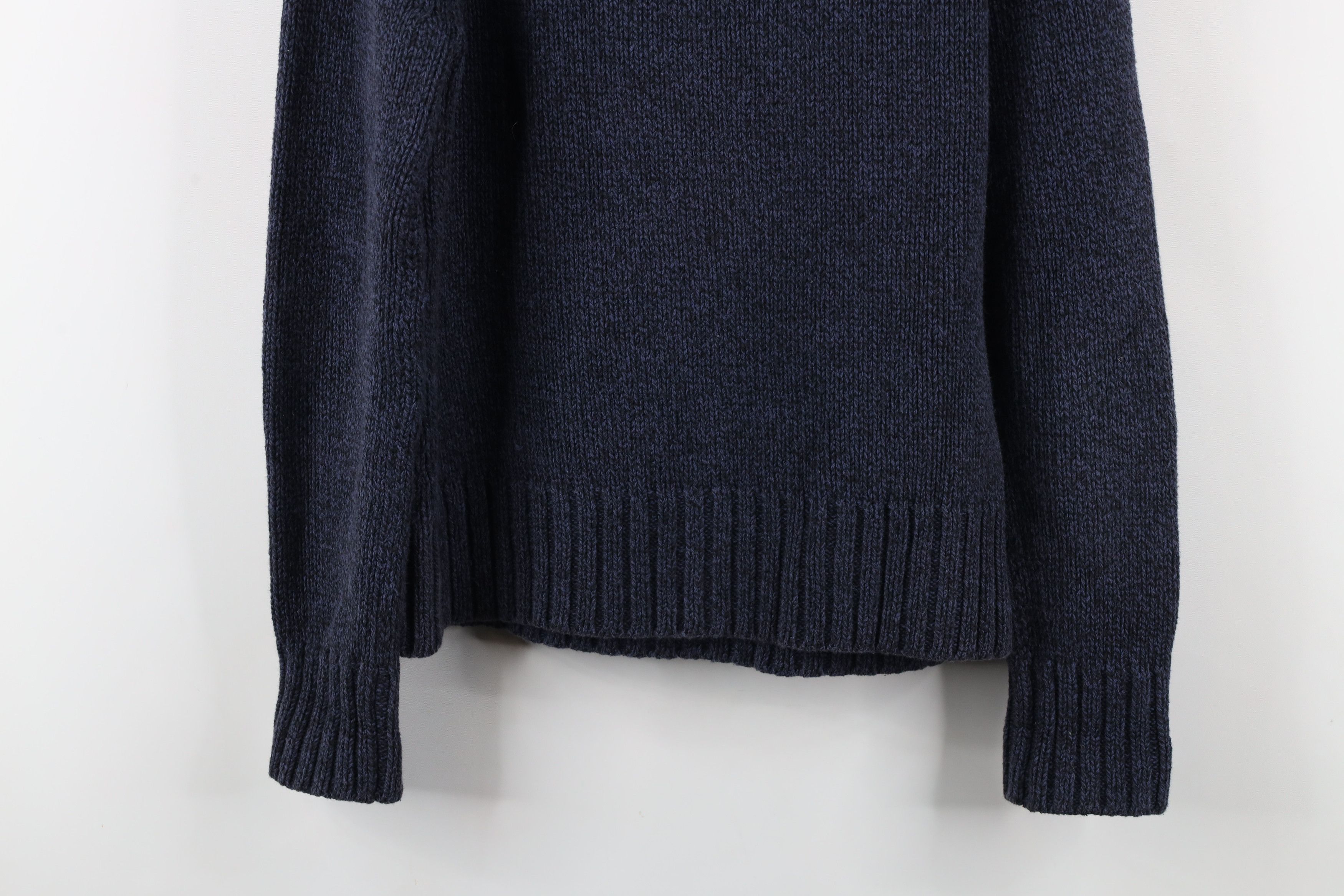 Gap × Vintage Vintage Y2K Gap Stretch Ribbed Knit Turtleneck Sweater Size L / US 10 / IT 46 - 10 Thumbnail
