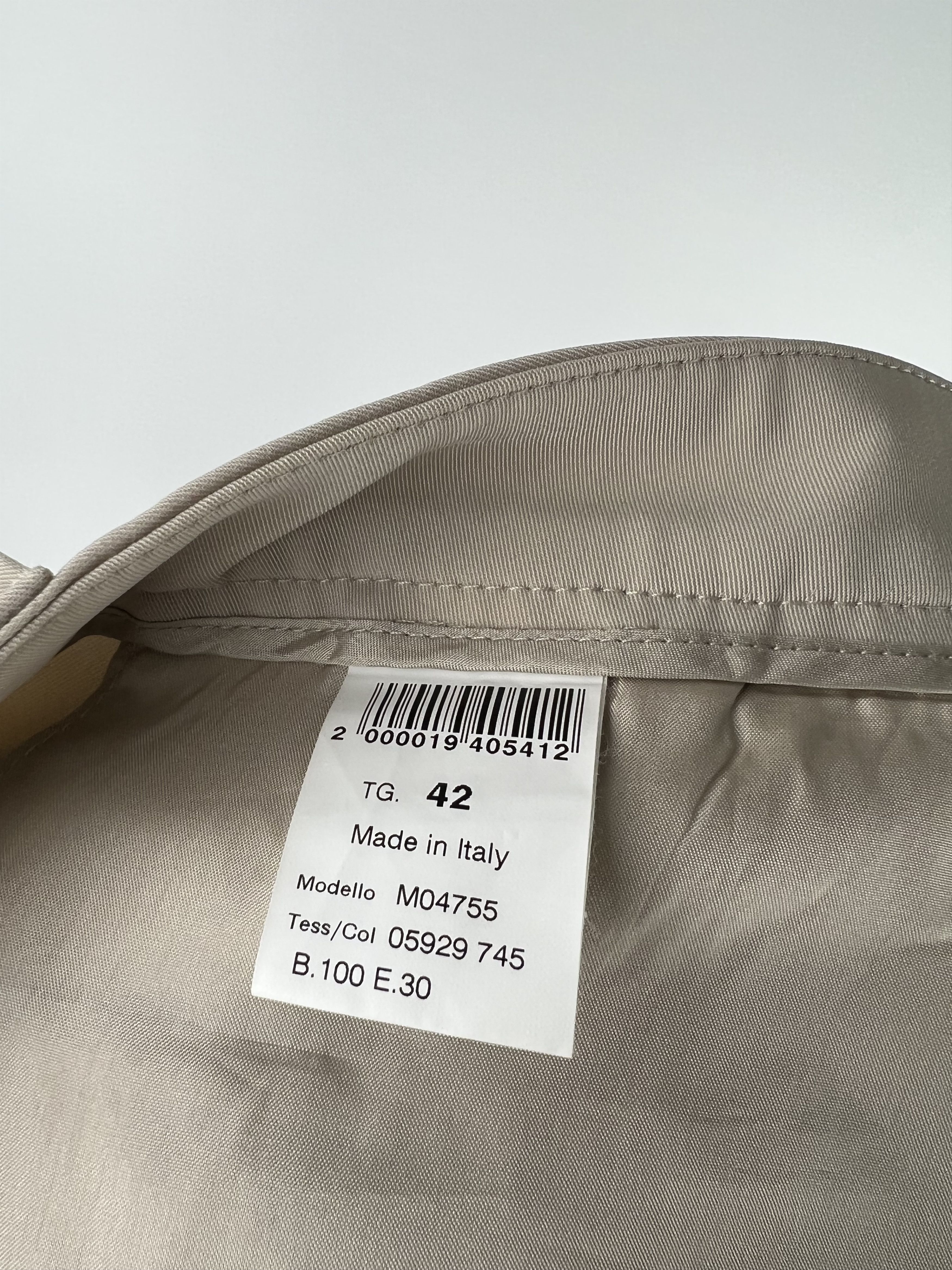 Peserico Cappellini Women's Beige Pants Size IT42 Size 28" / US 6 / IT 42 - 7 Thumbnail