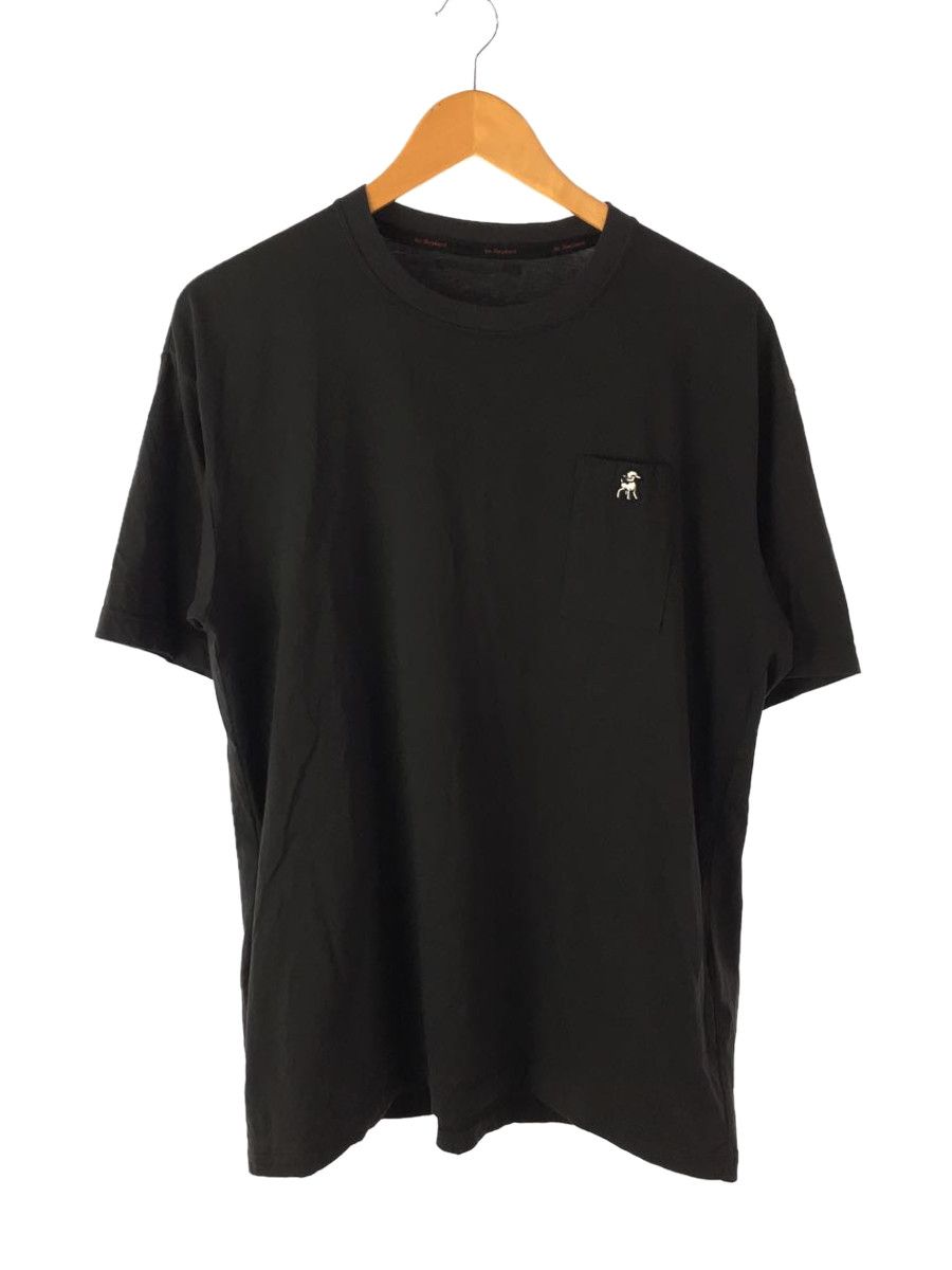 T-Shirts Cotton Crew Neck Plain Short Sleeve Black