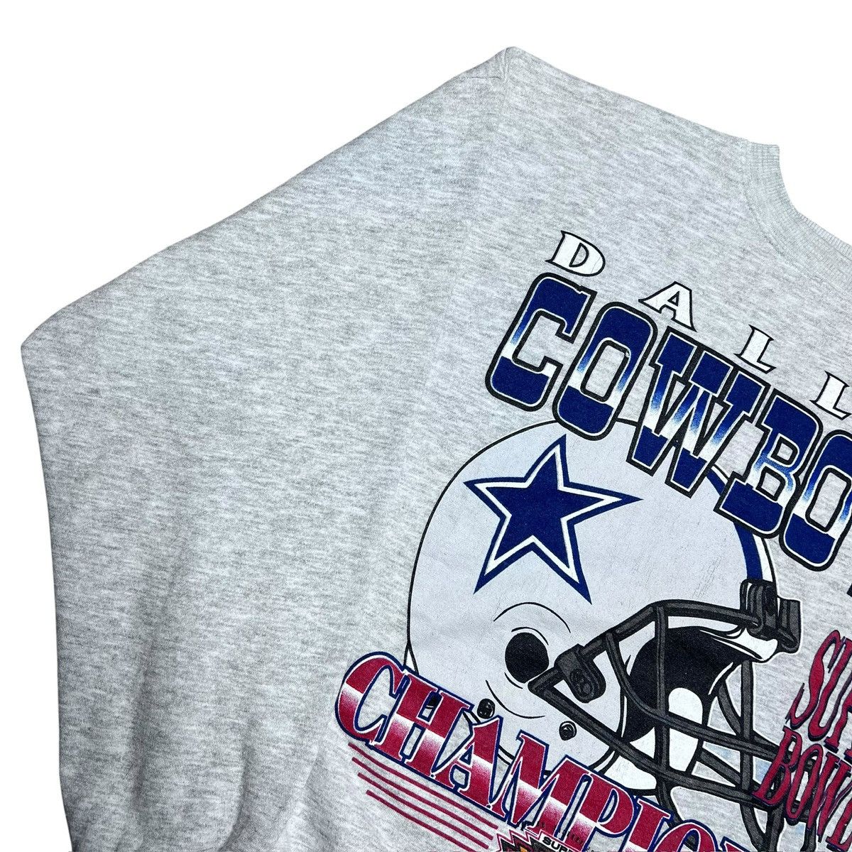 NFL Vtg 1996 NFL Dallas Cowboys Super Bowl Champions Sweatshirt Size US XL / EU 56 / 4 - 15 Thumbnail
