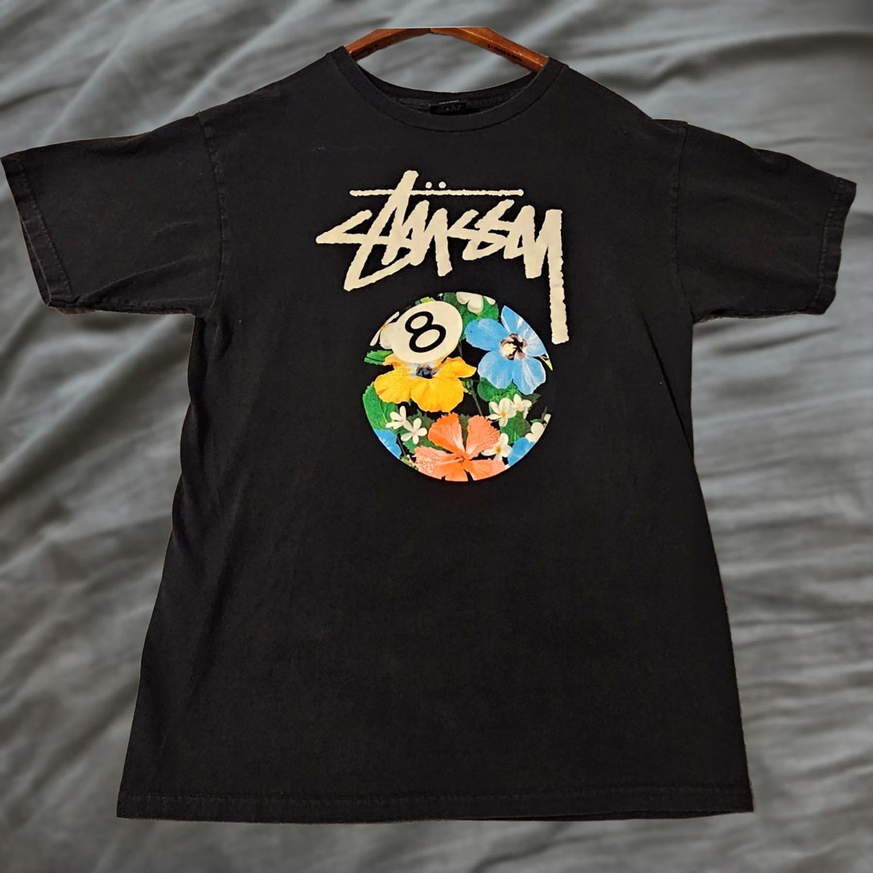 Stussy Stussy Withered Flower Tee | Grailed