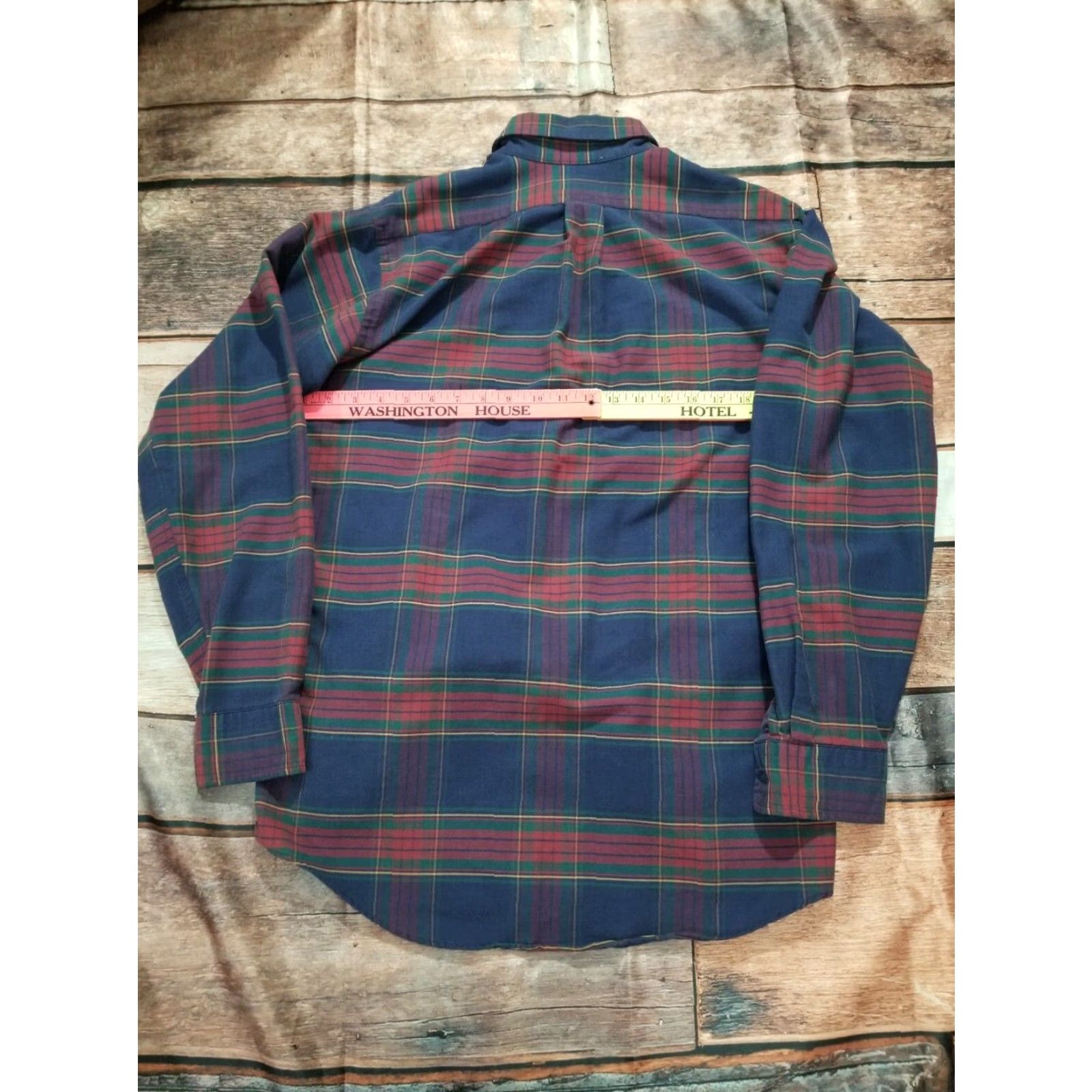 Vintage VINTAGE L.L. Bean Work Shirt Men's Long Sleeve Plaid Button-Up Casual Outdoor 90s L Size US L / EU 52-54 / 3 - 2 Thumbnail