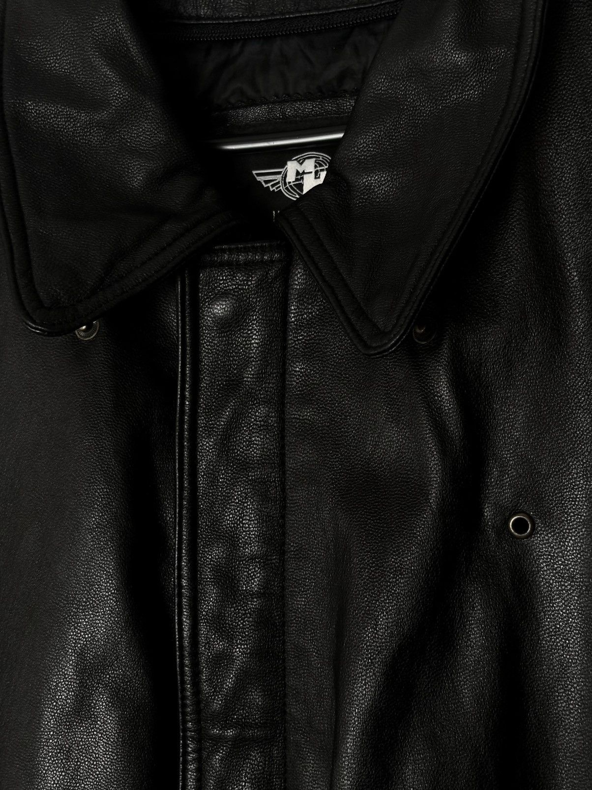 Genuine Leather Murphy & Hartelius Leather Aviator Bomber Jacket Size US L / EU 52-54 / 3 - 17 Thumbnail