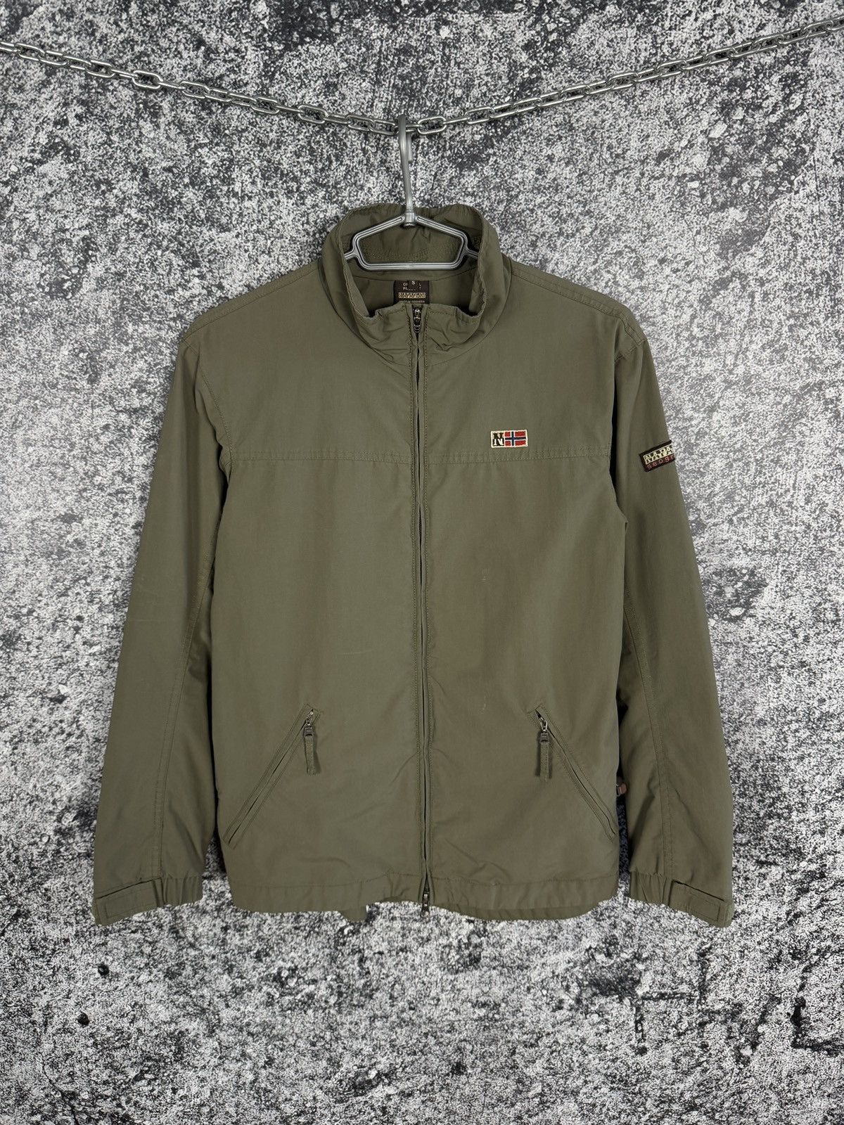 Napapijri Napapijri Full Zip Nylon Jacket Windbreaker Outdoor Size S Size US S / EU 44-46 / 1 - 1 Thumbnail