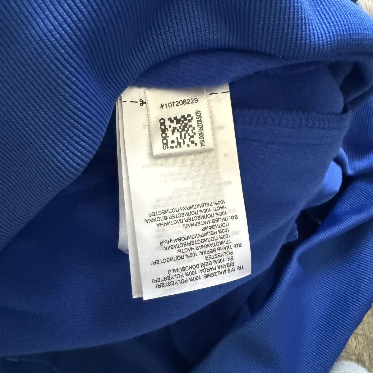 Adidas Vintage Adidas Chelsea Football Zip-up Size US S / EU 44-46 / 1 - 5 Thumbnail