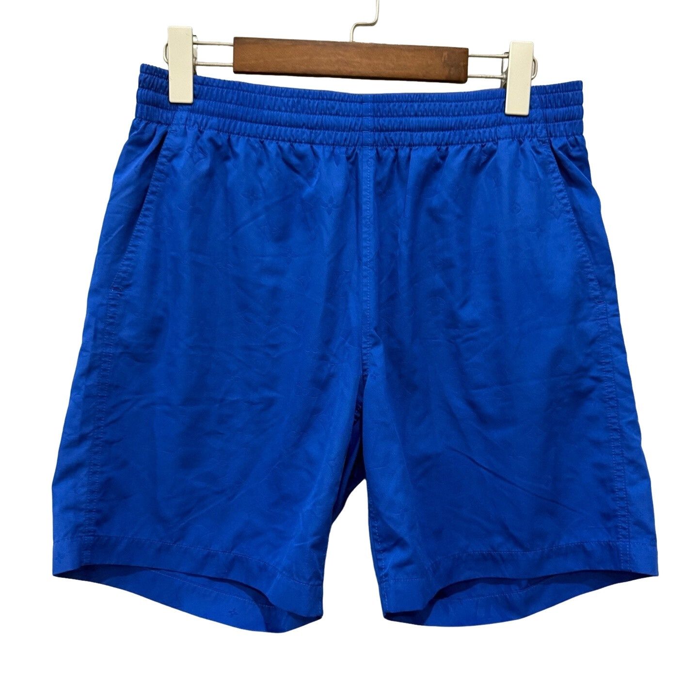 Louis Vuitton Louis Vuitton Blue Monogram Swim Shorts Size M Size US 32 / EU 48 - 1 Thumbnail