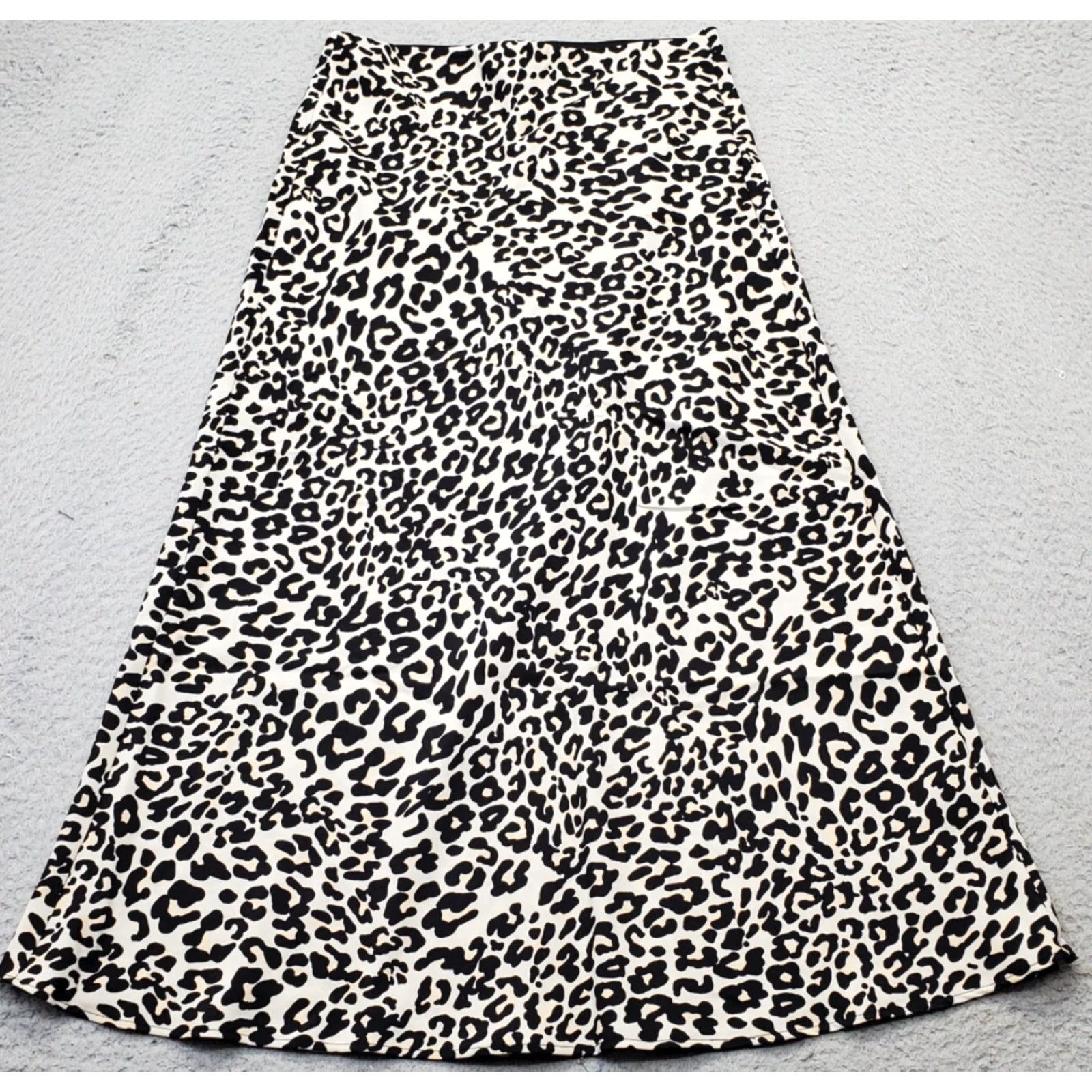 Loft LOFT Womens Size XS Multi Leopard Print A-Line Long Skirt Elastic Waist Pull On Shirt? Size 26" / US 2 / IT 38 - 2 Thumbnail