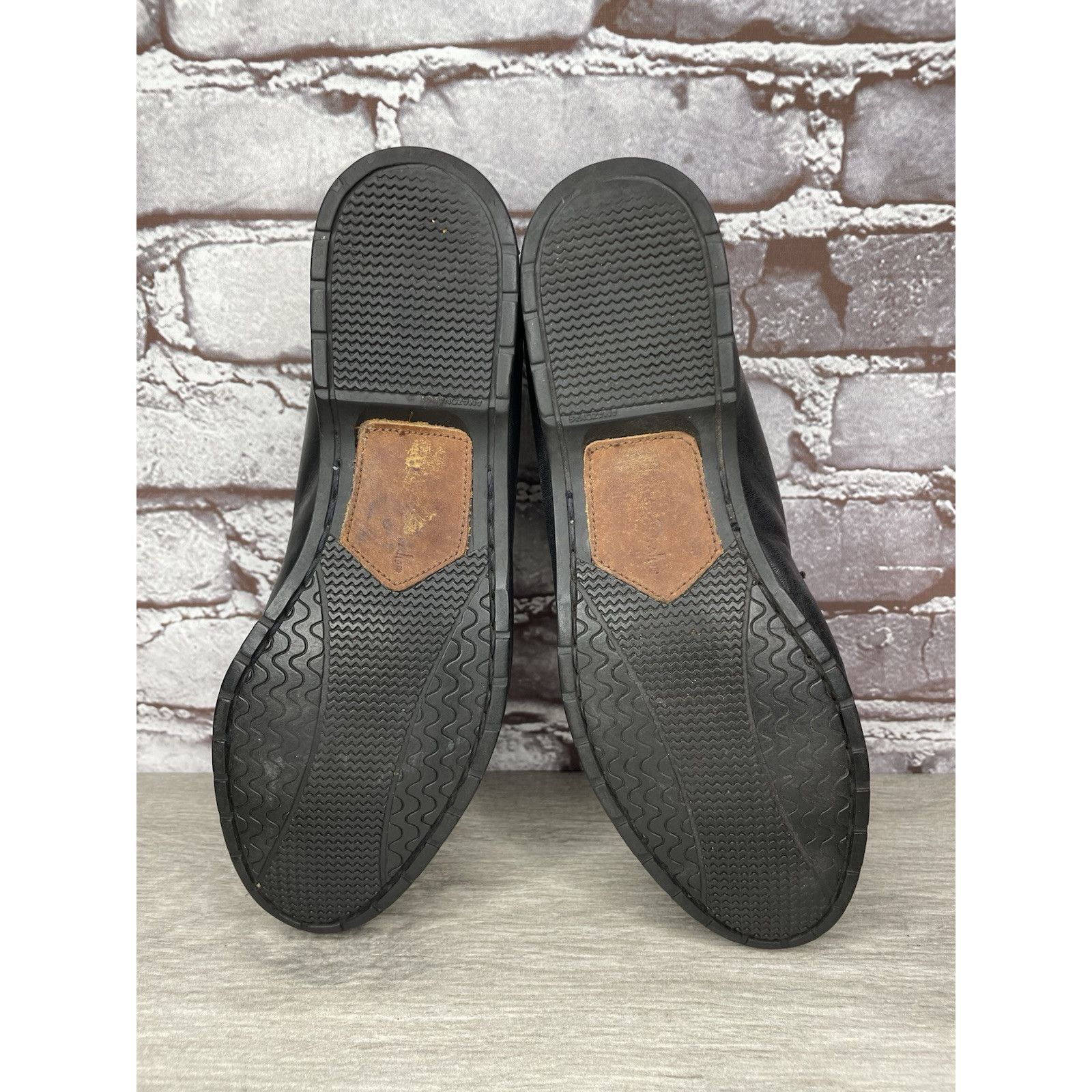 Drake Martin Drake Black Leather Kiltie Woven Loafers Dress Shoes Size US 8 / EU 41 - 10 Thumbnail