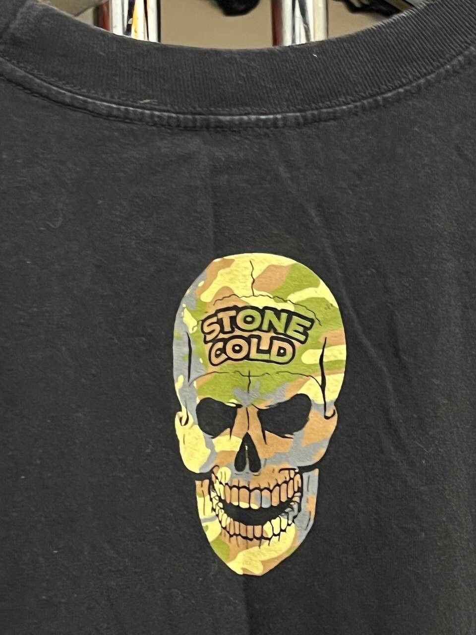 Vintage × WWE WWE Stone Cold Arrive Raise Hell Leave Tee Size US XXL / EU 58 / 5 - 7 Thumbnail