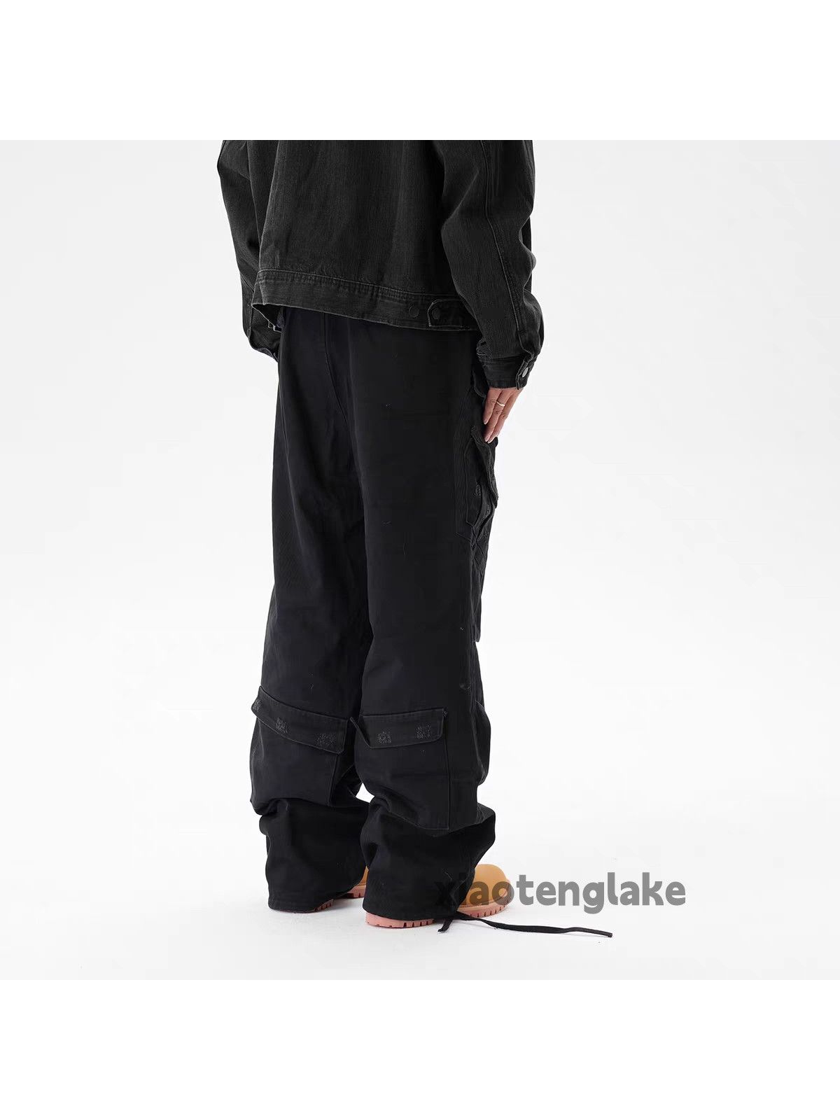 Vintage xtl utility skate hiphop loose baggy cargo military pants Size US 30 / EU 46 - 4 Thumbnail
