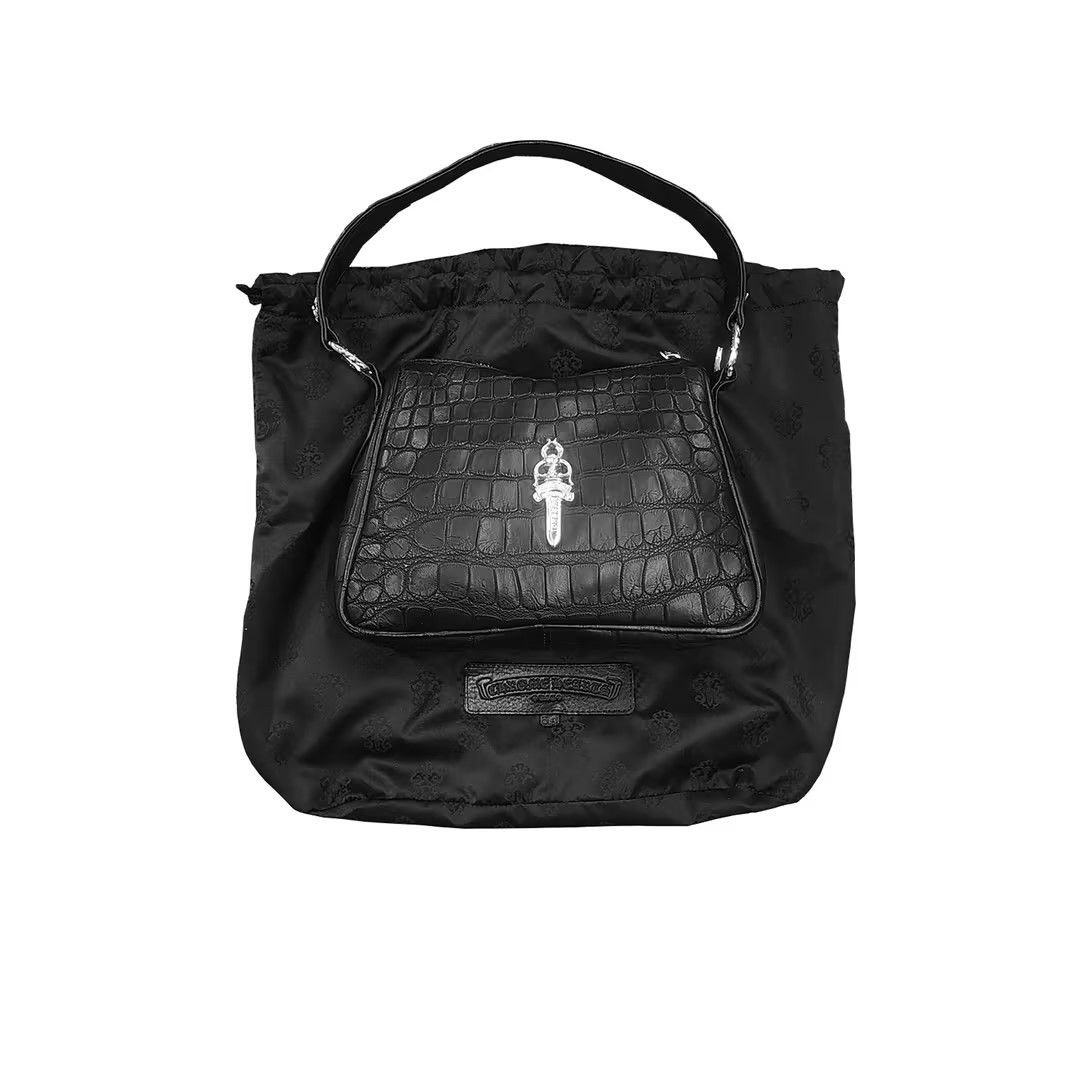 Chrome Hearts Chrome Hearts Black Alligator Leather Nugget Bag Size ONE SIZE - 4 Thumbnail