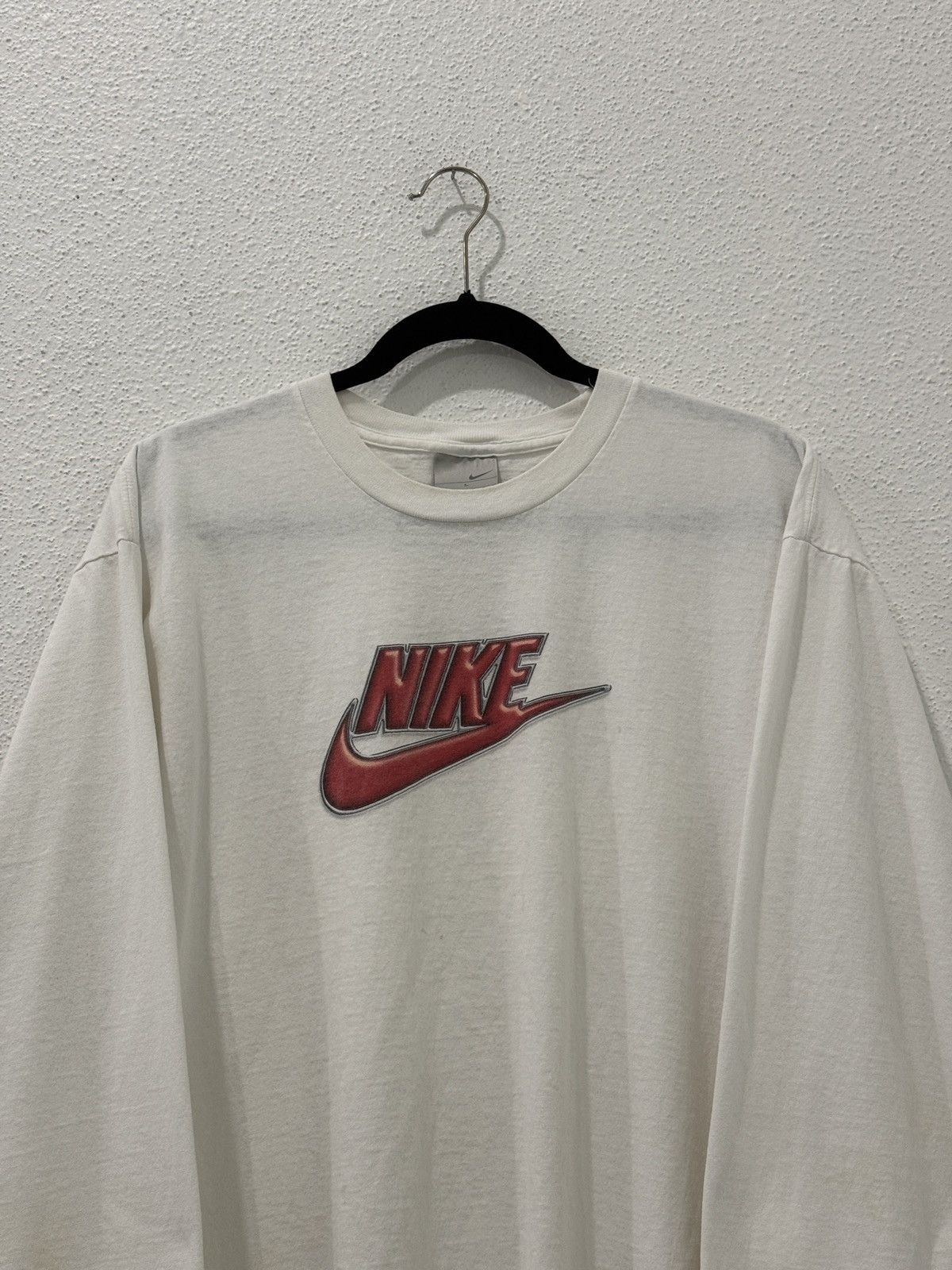 Nike Vintage Y2K Nike Long Sleeve T Shirt OG Logo USA Large Size US L / EU 52-54 / 3 - 2 Thumbnail