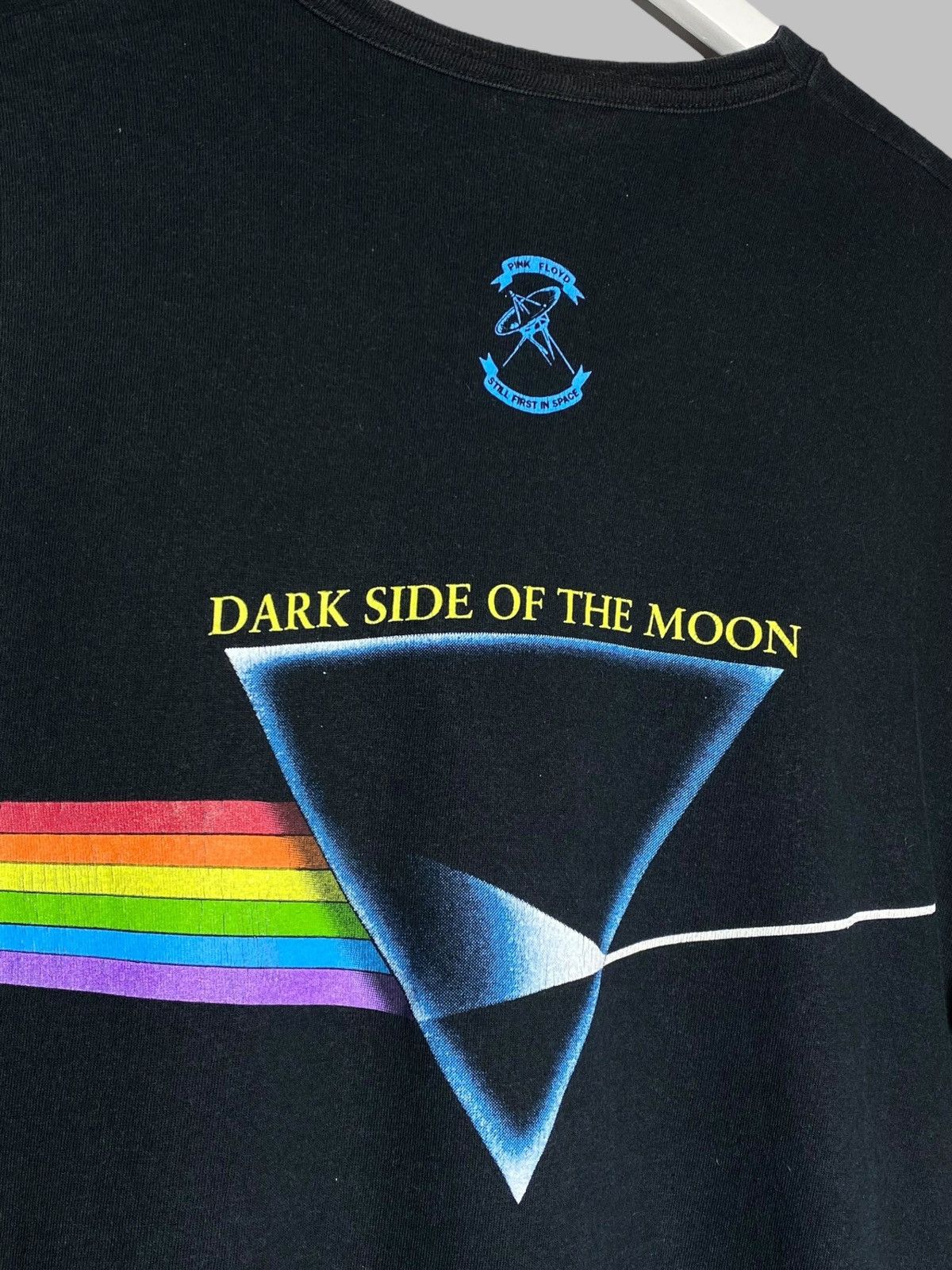 Band Tees 1992 PINK FLOYD DARK SIDE TEE VINTAGE BAND SHIRT GRAIL Size US L / EU 52-54 / 3 - 10 Thumbnail