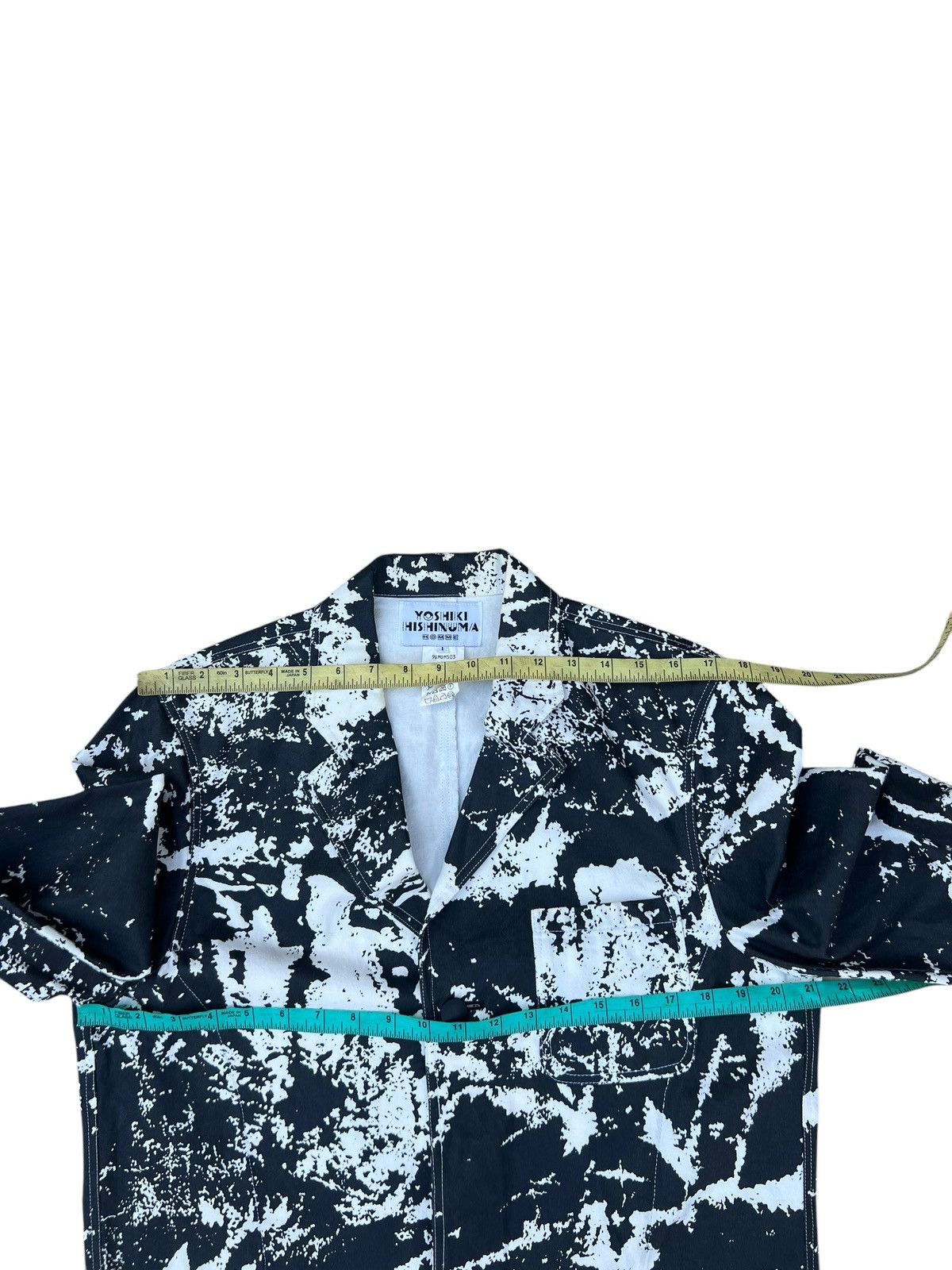 14th Addiction Vintage Yoshiki Hishinuma Homme Japan Coated Waxed Jacket Size US M / EU 48-50 / 2 - 2 Thumbnail