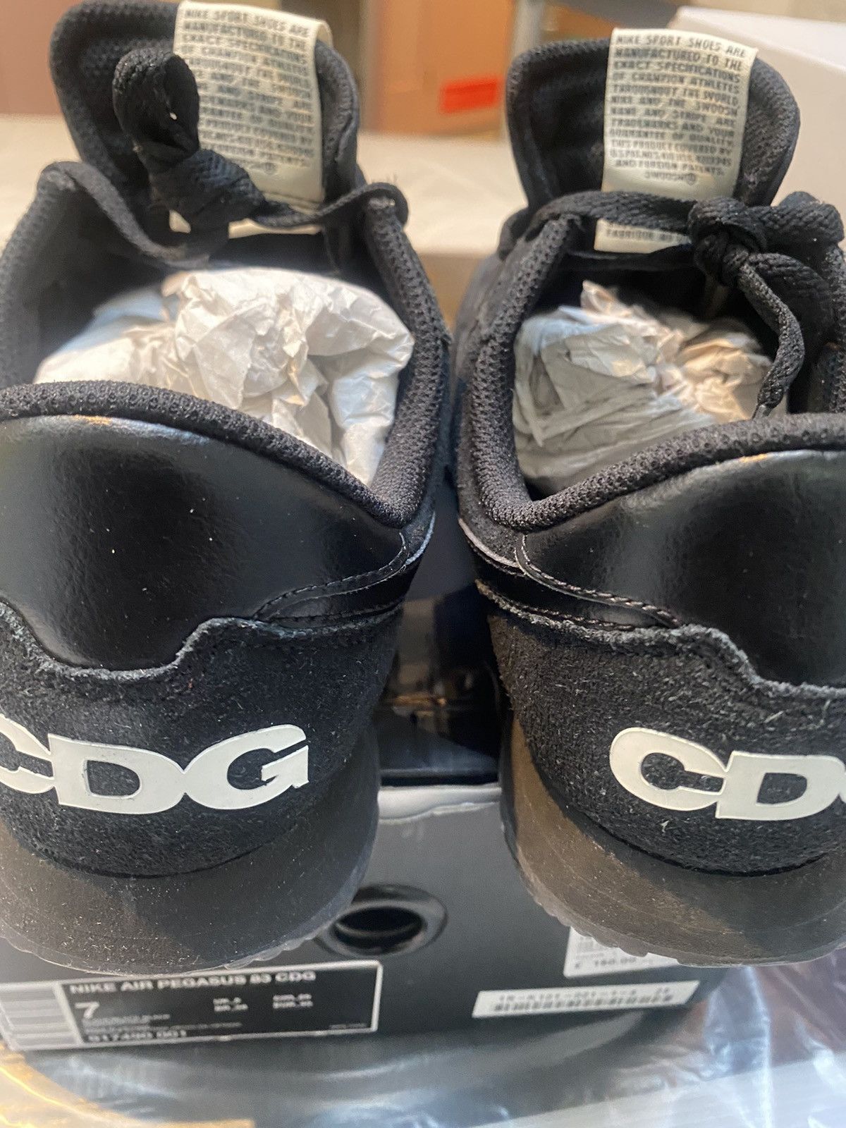 Comme des Garcons × Nike Nike x Comme Des Garçons Air Pegasus 83 sneakers Size US 7 / EU 40 - 5 Thumbnail