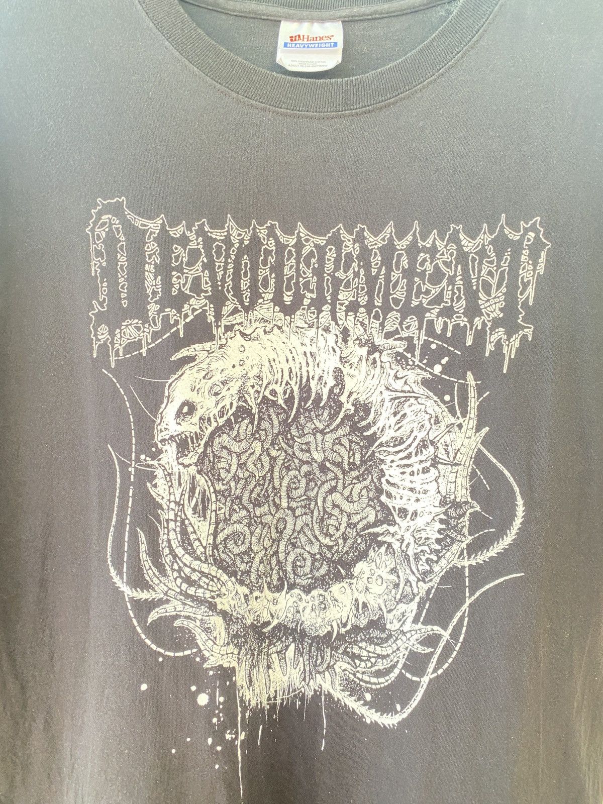 Band Tees Rare Vintage Devourment 2004 Maggot Infestation Brutal Tee Size US XL / EU 56 / 4 - 2 Thumbnail