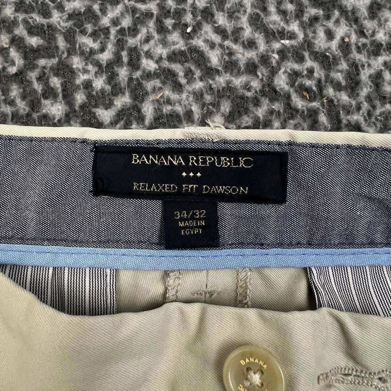 Banana Republic Banana Republic 34x32 Relaxed Fit Chino Straight Fit Cotton Size US 34 / EU 50 - 7 Thumbnail