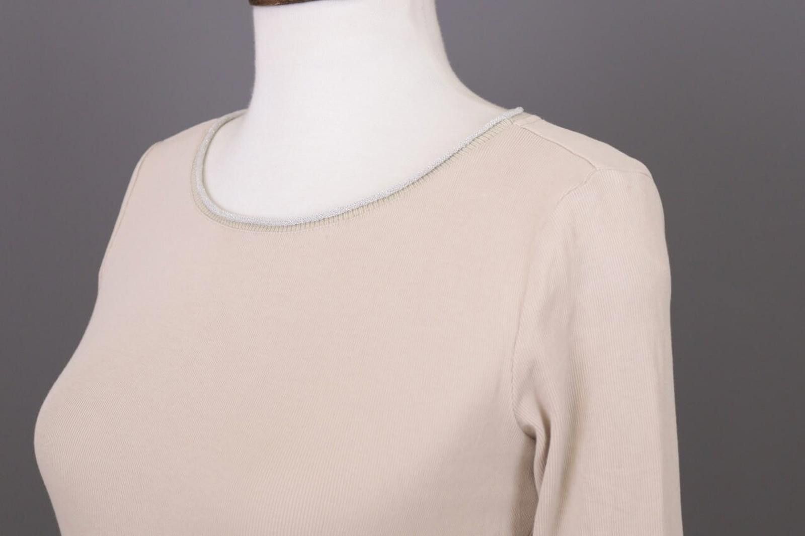 Designer Fabiana Filippi Summer Stretch Top Shirt Size XS I 40 / GB 8 Size XS / US 0-2 / IT 36-38 - 6 Thumbnail