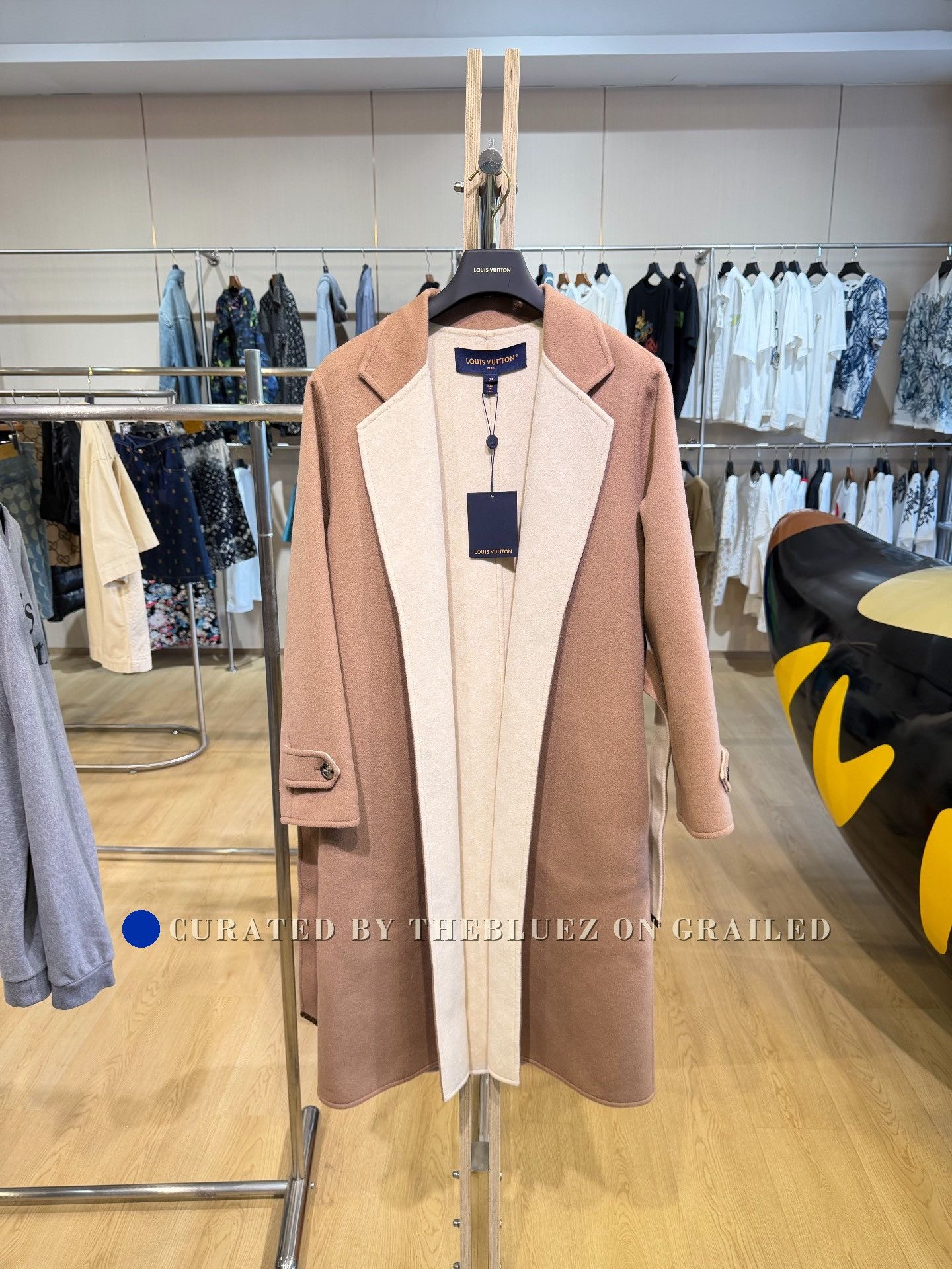 Louis Vuitton Louis Vuitton Wool Long Coat Size XXS / US 00 / IT 34 - 1 Thumbnail