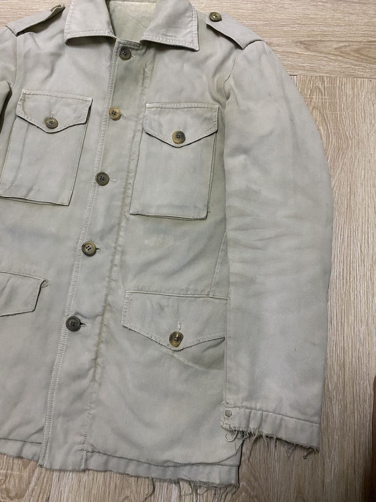 Maison Margiela Maison Margiela 10 M65 military thrashed jacket Size US M / EU 48-50 / 2 - 4 Thumbnail
