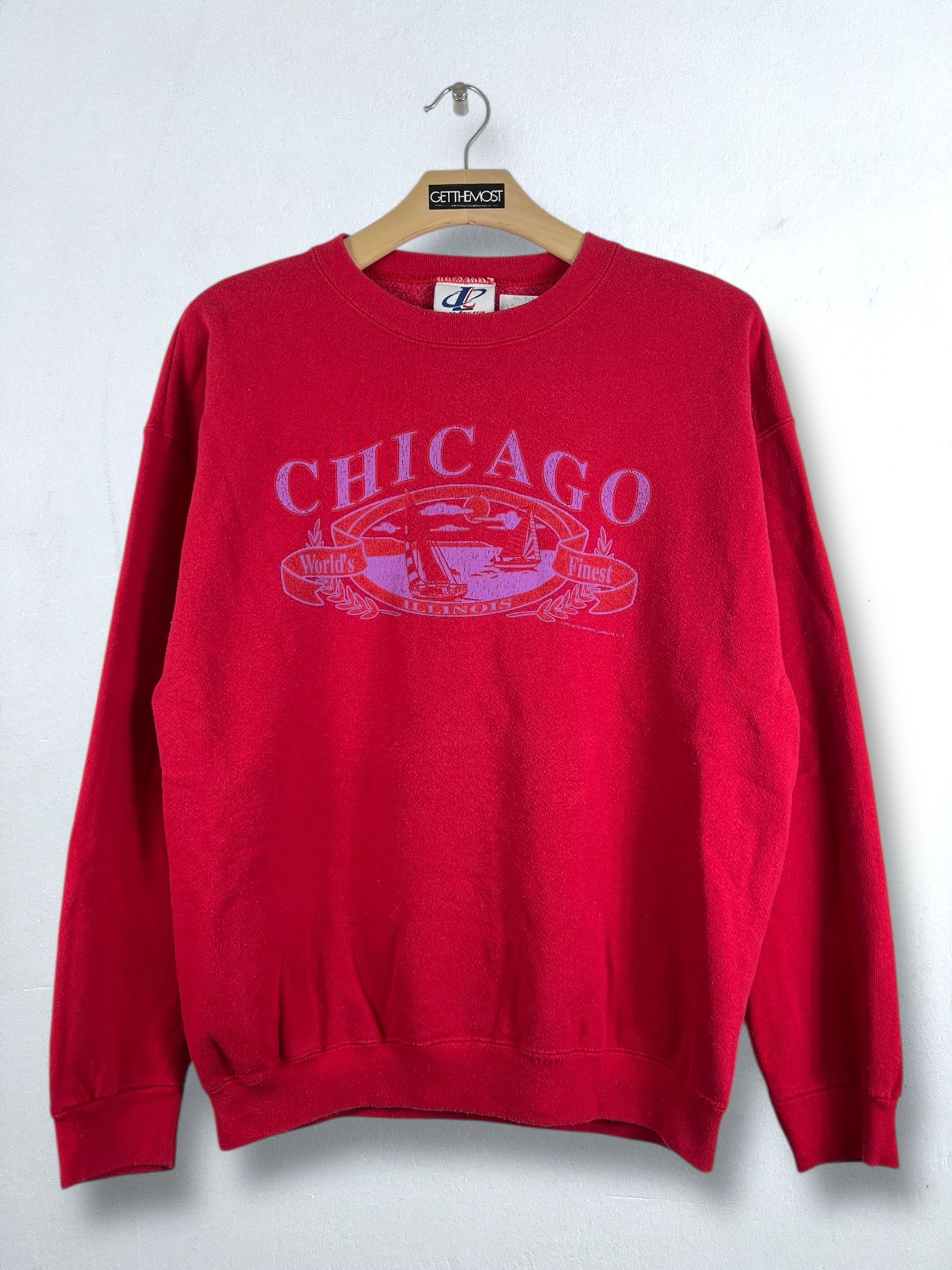 Vintage No.5096 Vintage Chicago, IL Souvenir Graphic Sweatshirt (M) Size US M / EU 48-50 / 2 - 1 Thumbnail