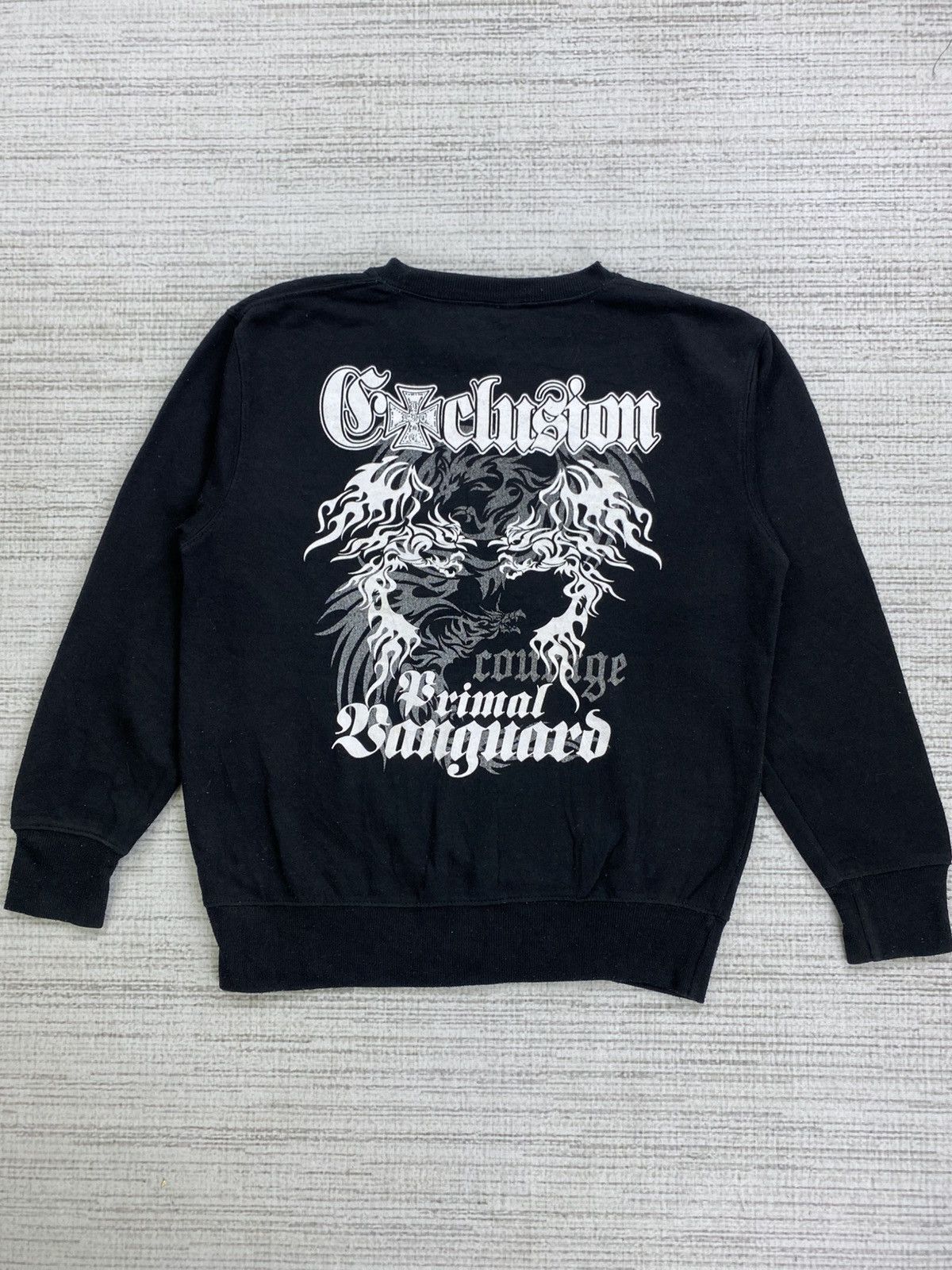 Dragonfly × Japanese Brand × Vintage Vintage Heart Exclusion Custom Dragonfly Japan Sweatshirt Size US M / EU 48-50 / 2 - 1 Thumbnail