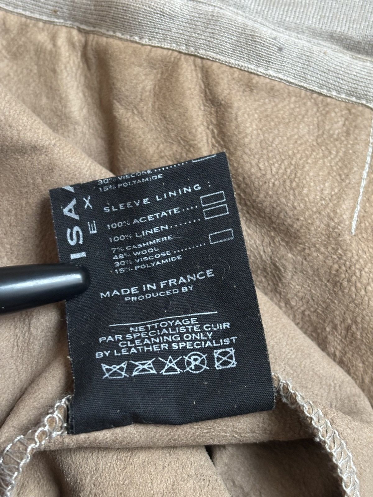 Isaac Sellam Experience Isaac Sellam Experience Deerskin Leather Cardigan Jacket Size US M / EU 48-50 / 2 - 13 Thumbnail