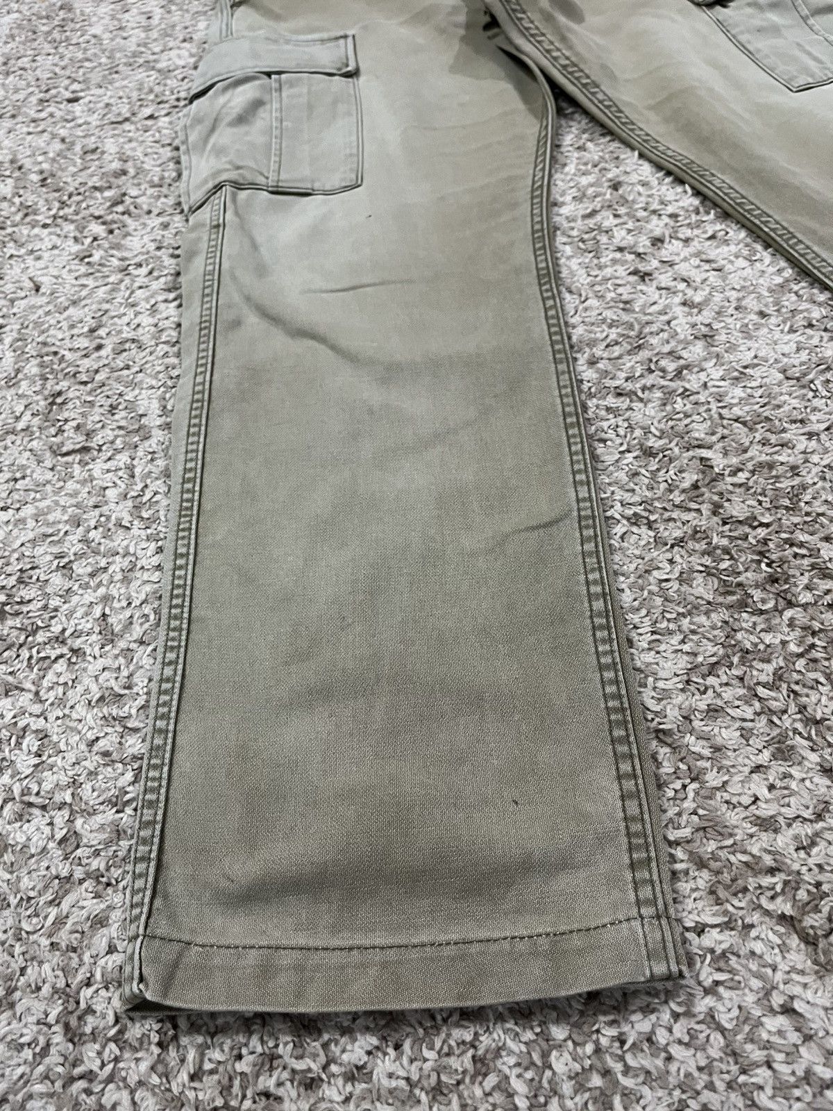 Avirex Avirex Green Faded Cargo Pants Military Fit Size US 34 / EU 50 - 5 Thumbnail