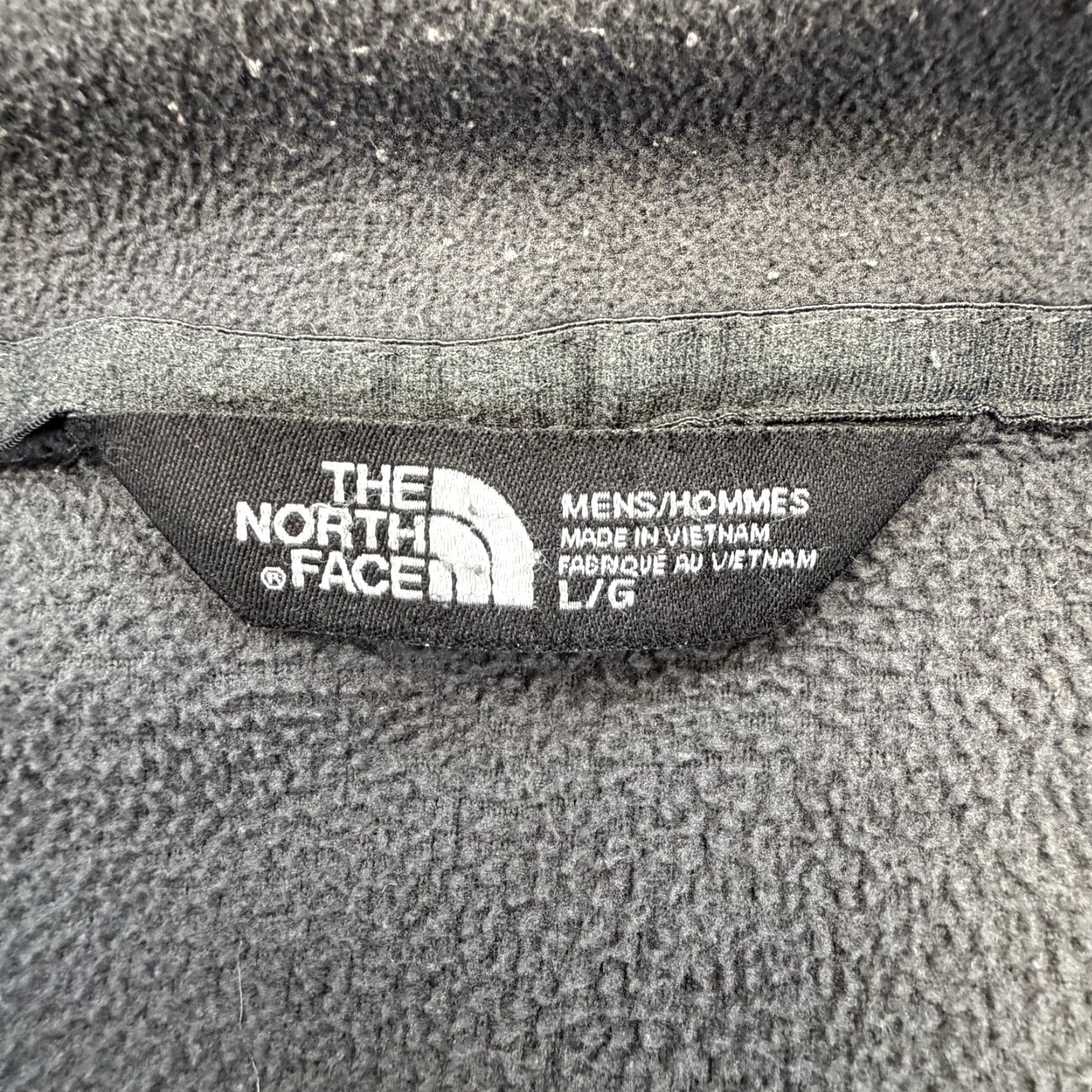 The North Face The North Face Jacket Mens Large Gray Fleece Full Zip Outdoor Hiking Warm Size US L / EU 52-54 / 3 - 4 Thumbnail