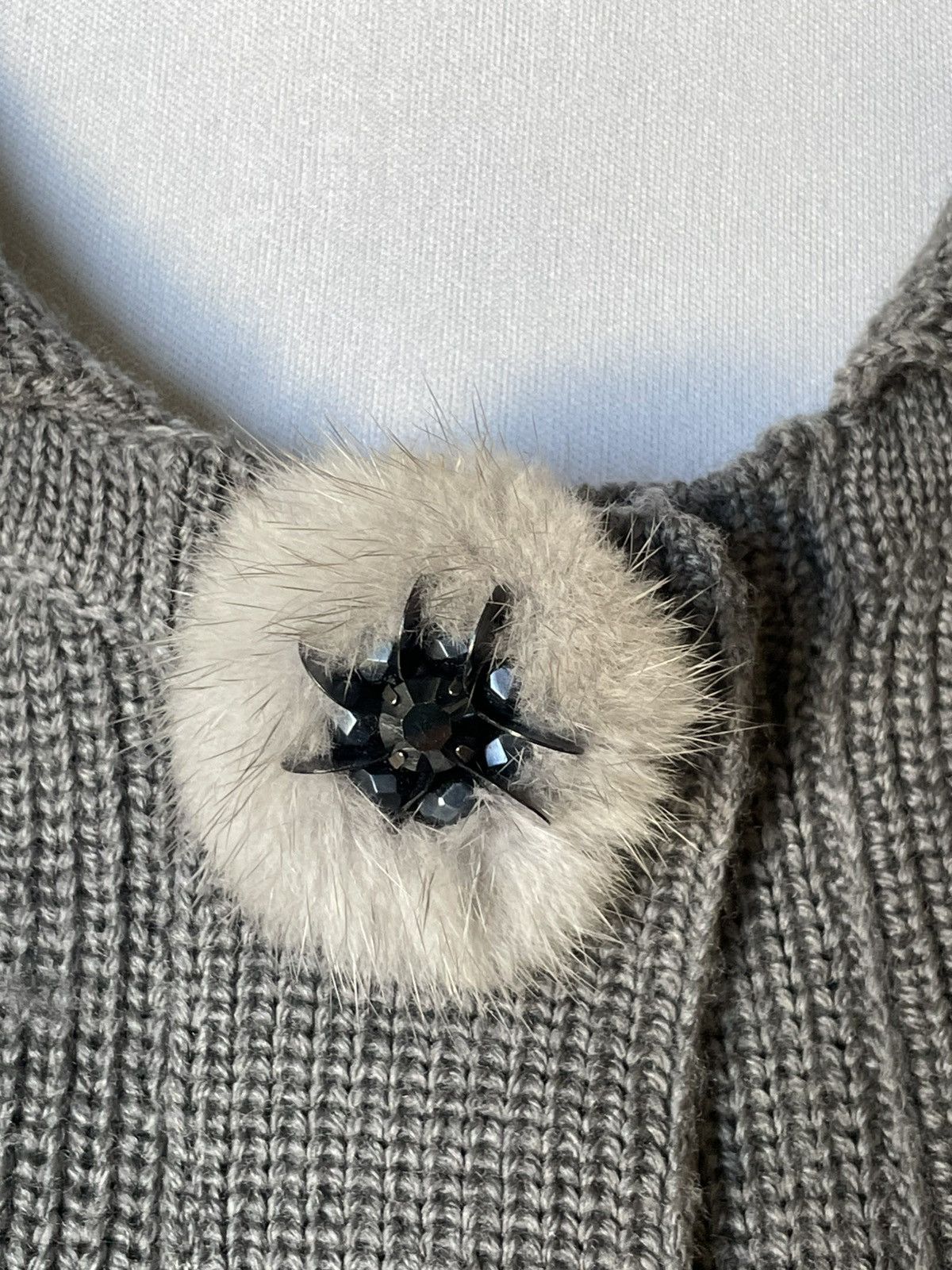 Dior CHRISTIAN DIOR VEST MINK FUR BUTTONS Size S / US 4 / IT 40 - 2 Thumbnail