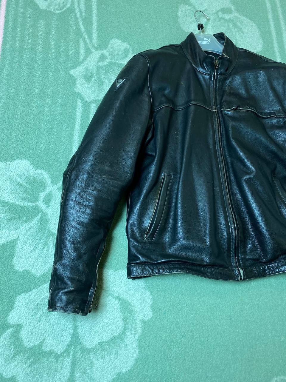 Vintage MOTO Vintage Black Leather Jacket REV'IT! Streetwear Size US XL / EU 56 / 4 - 9 Thumbnail