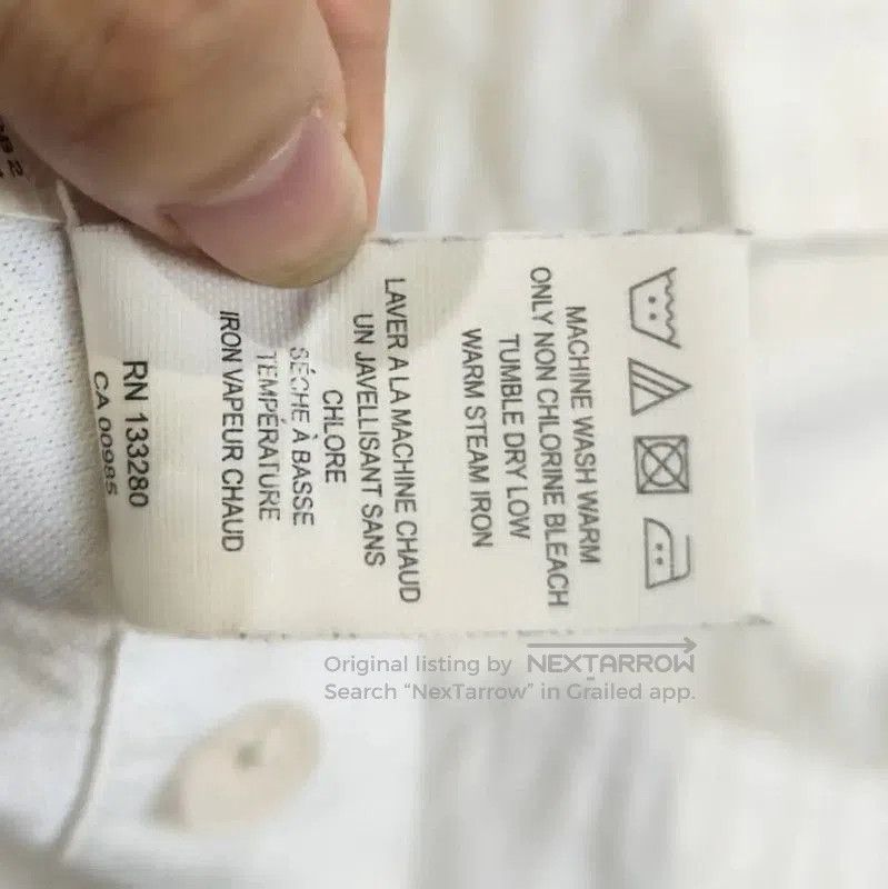 Thom Browne Thom Browne White Cotton Women's Shirt . Size M / US 6-8 / IT 42-44 - 7 Thumbnail