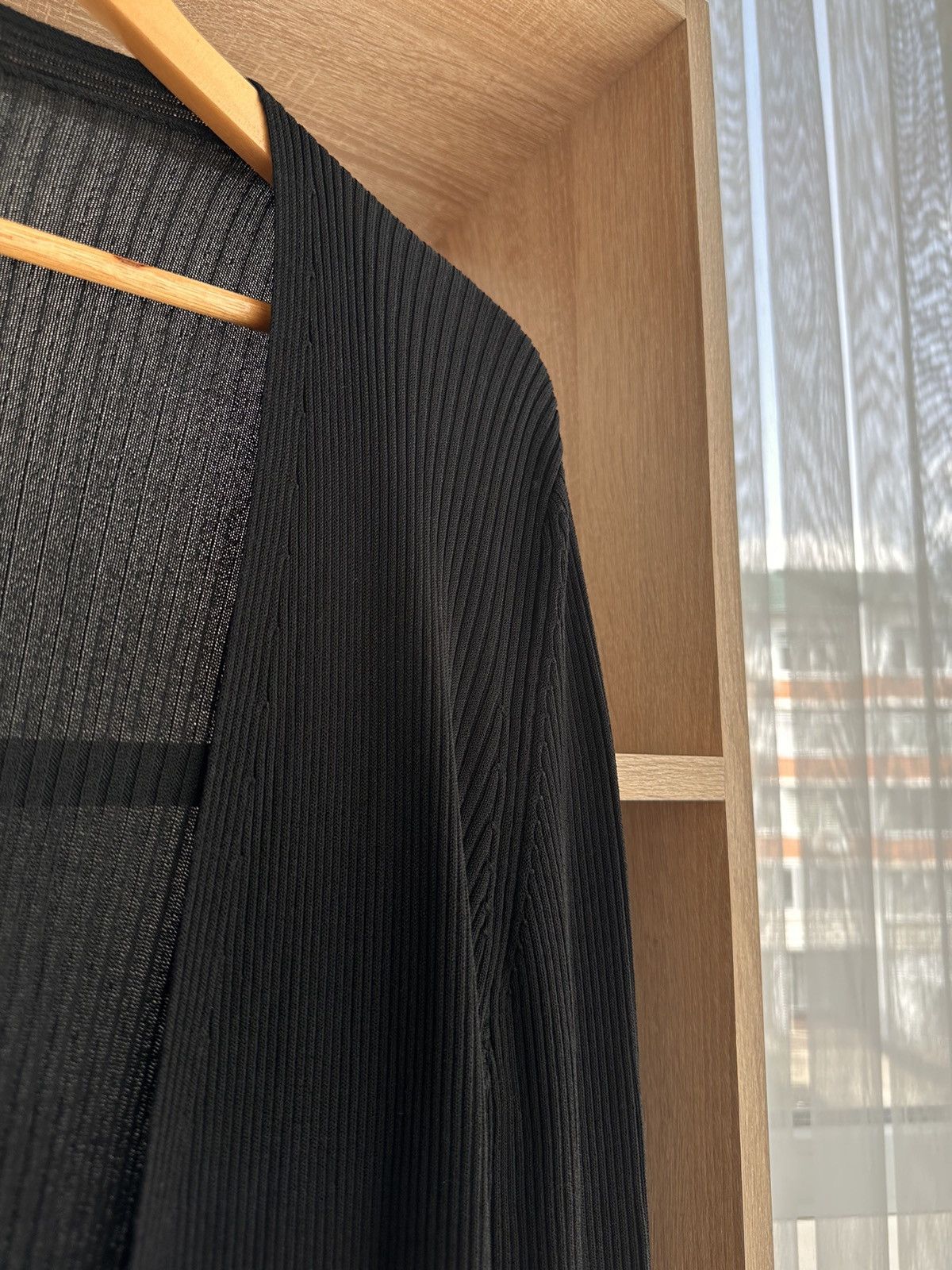Max Mara × Vintage Vintage Max Mara Luxury Virgin Wool Formal Cardigan Size S / US 4 / IT 40 - 4 Thumbnail