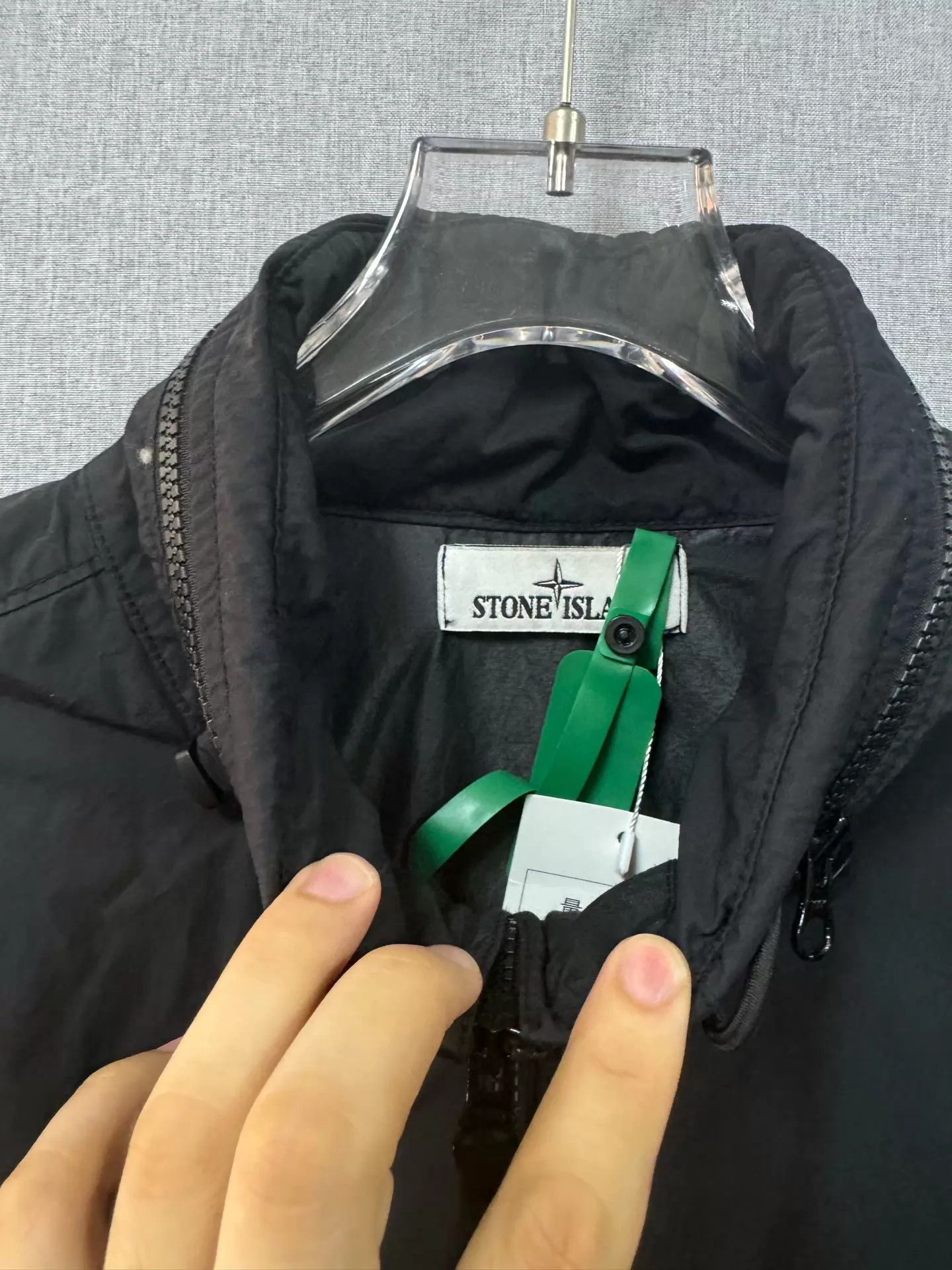 Stone Island Stone Island 22SS Zip Hooded Windbreaker XL Size US XL / EU 56 / 4 - 5 Thumbnail