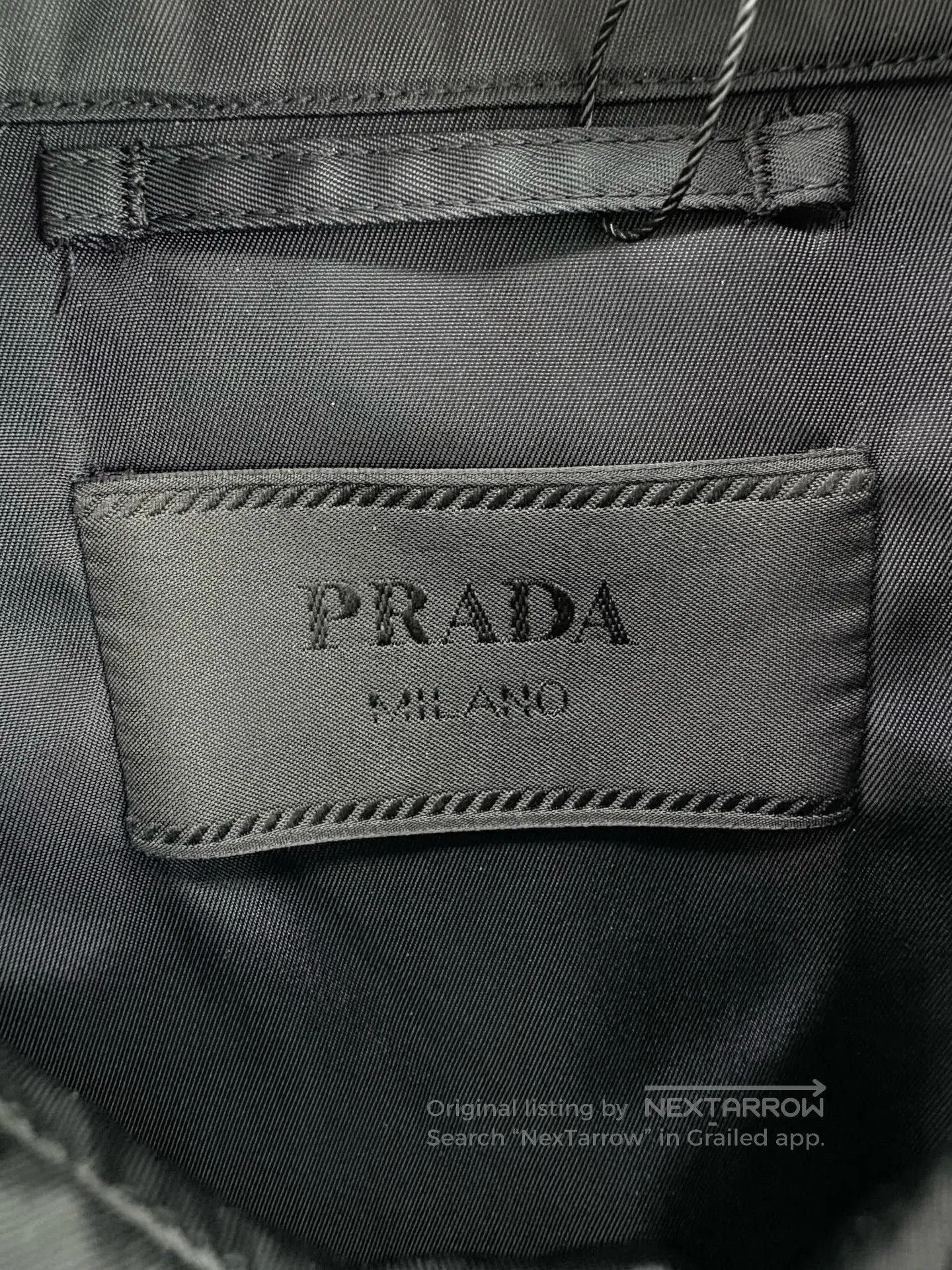 Prada PRADA Triangle Logo Nylon Tactical Shirt Jacket. Size US L / EU 52-54 / 3 - 4 Thumbnail