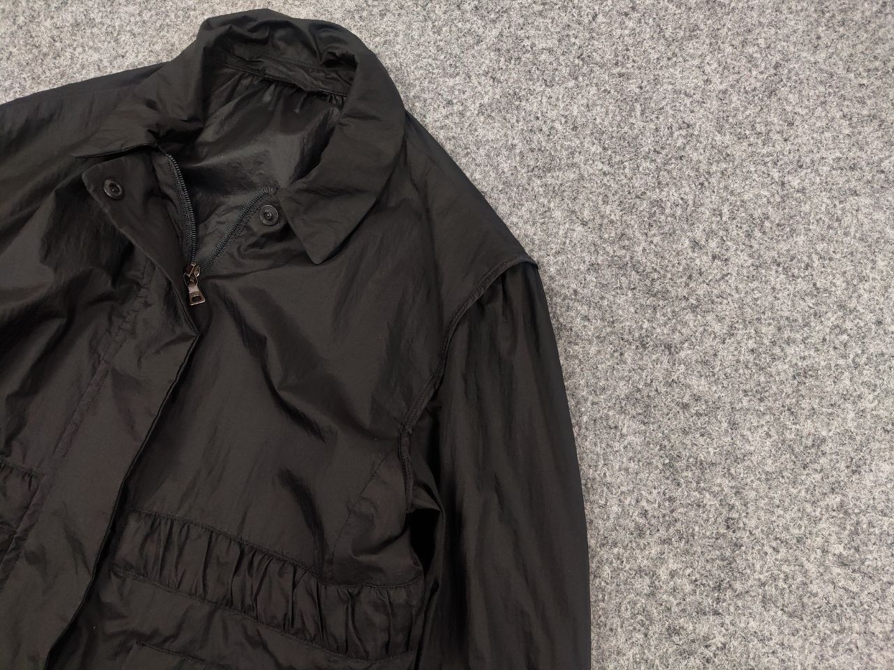 Prada Rare Prada AW07 Black Label Nylon Cargo Zip Pocket Jacket Size S / US 4 / IT 40 - 10 Thumbnail