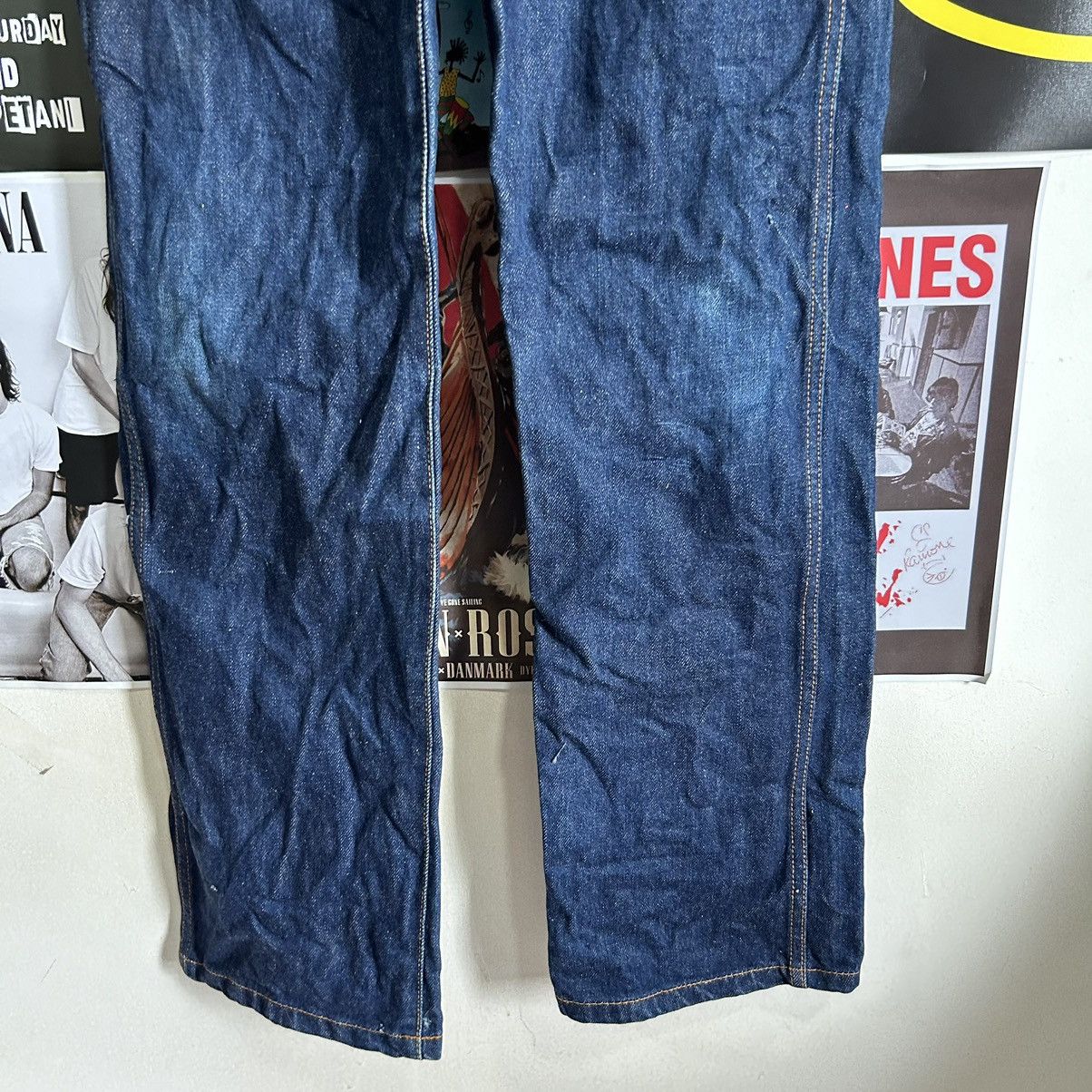 Vintage Vintage Canvas Carpenter Bid Overall Blue Denim Size US 30 / EU 46 - 7 Thumbnail