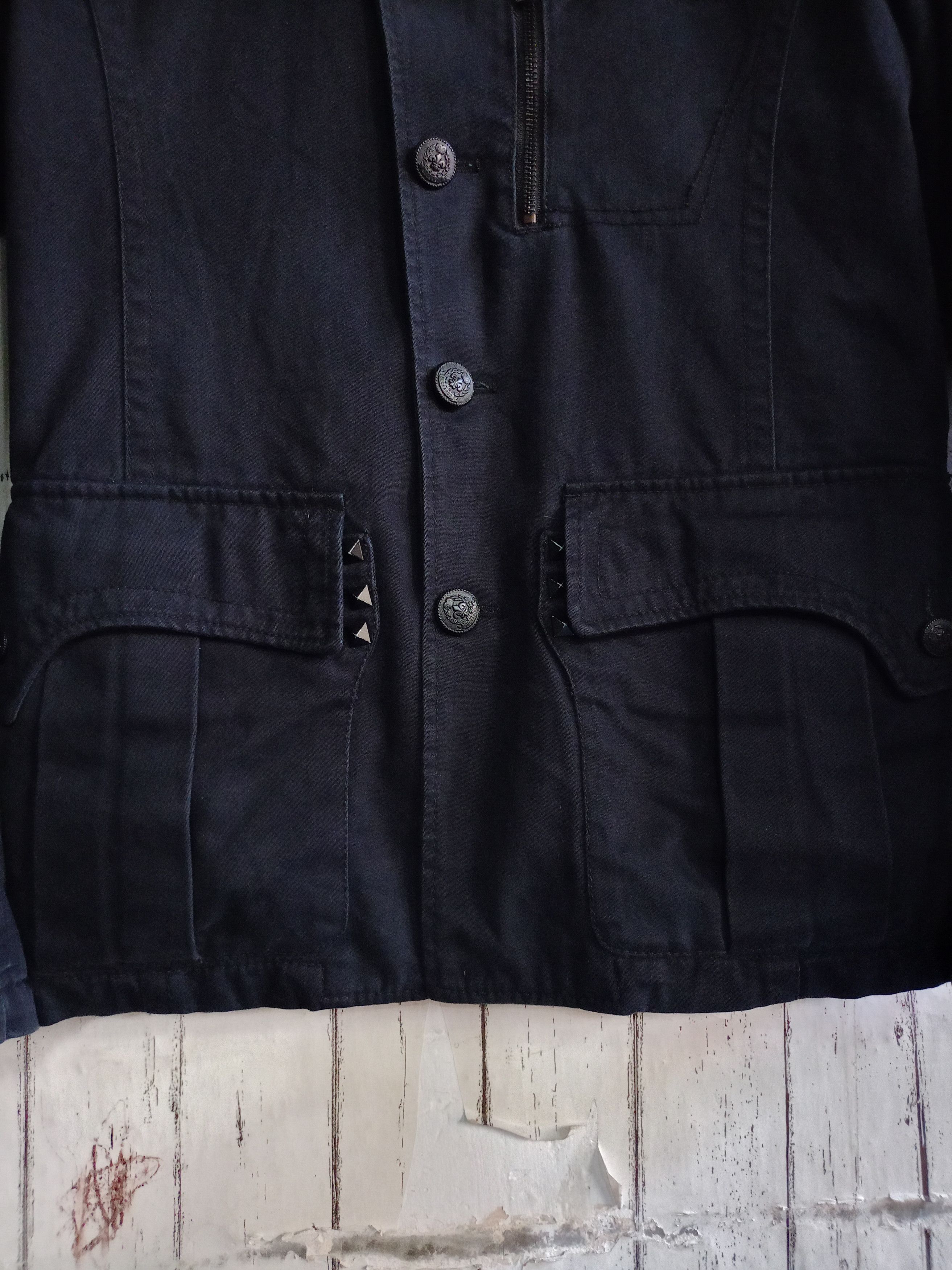 Japanese Brand Rare Buckaroo asymmetric Napoleon jacket style number nine Size US L / EU 52-54 / 3 - 7 Thumbnail