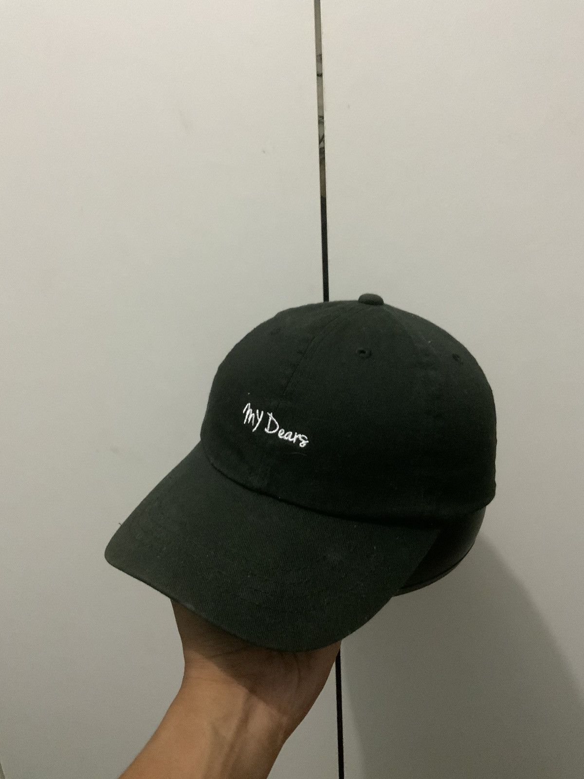 If Six Was Nine My Dears Spellout Black Hat Size ONE SIZE - 1 Thumbnail